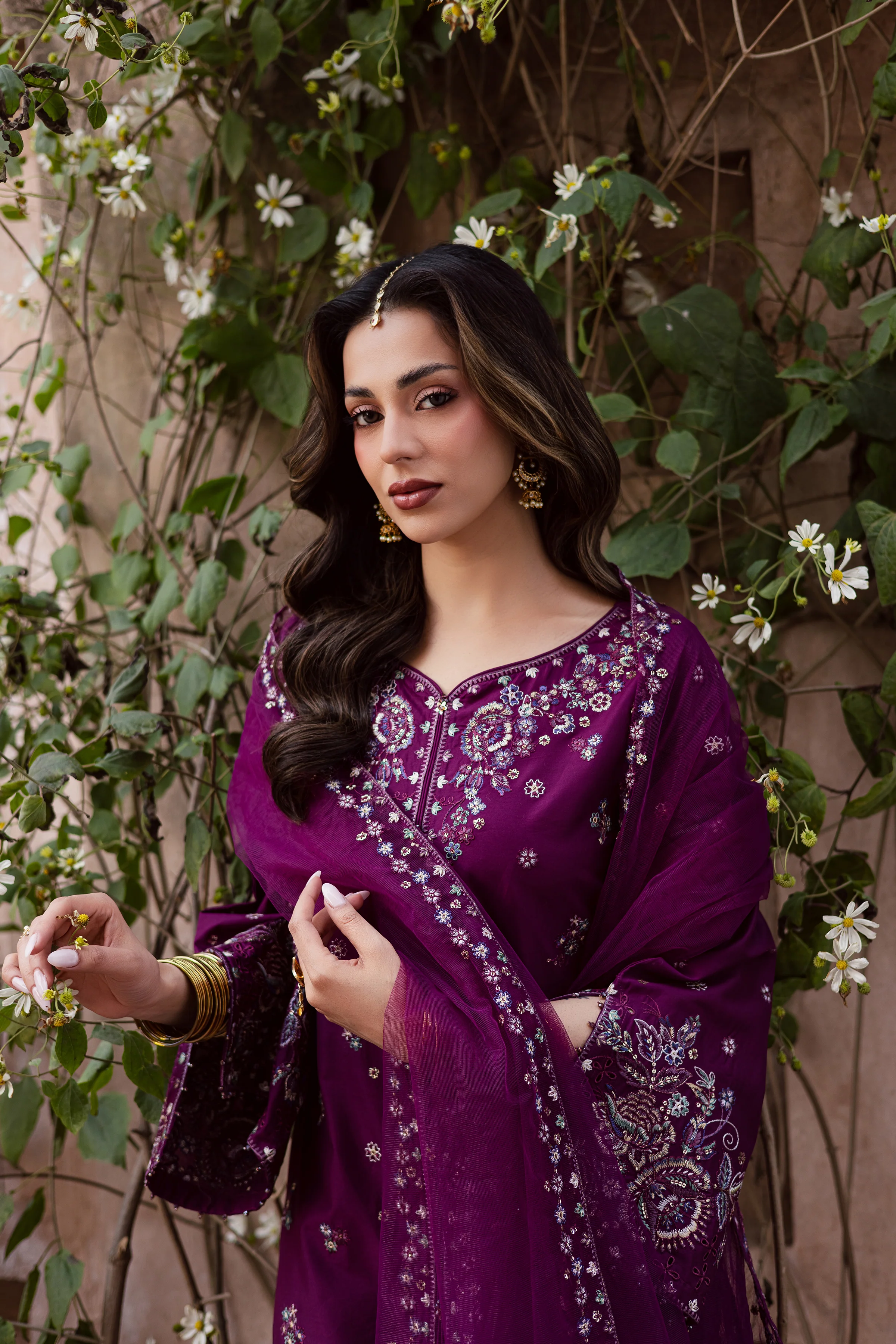 Balter 3Pc - Festive Embroidered Lawn - Image 10
