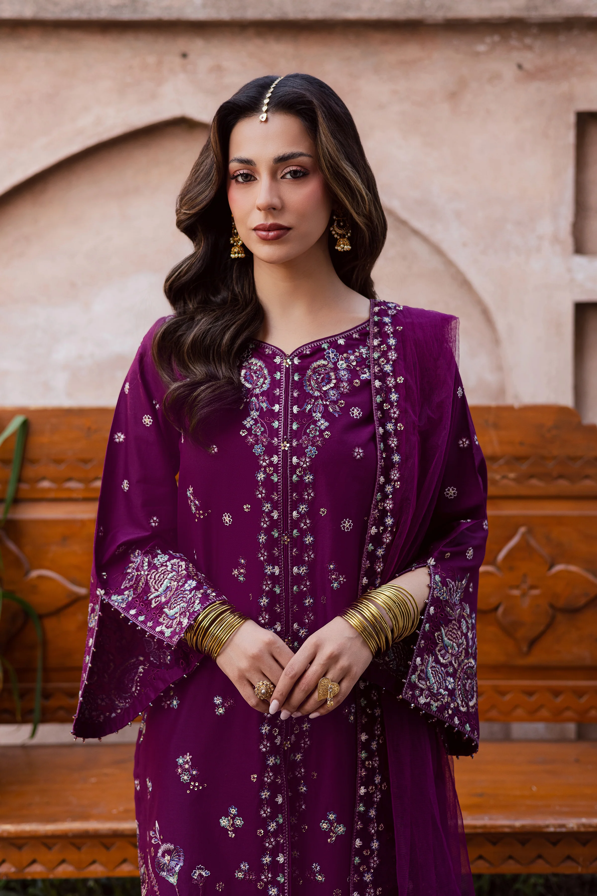 Balter 3Pc - Festive Embroidered Lawn - Image 11