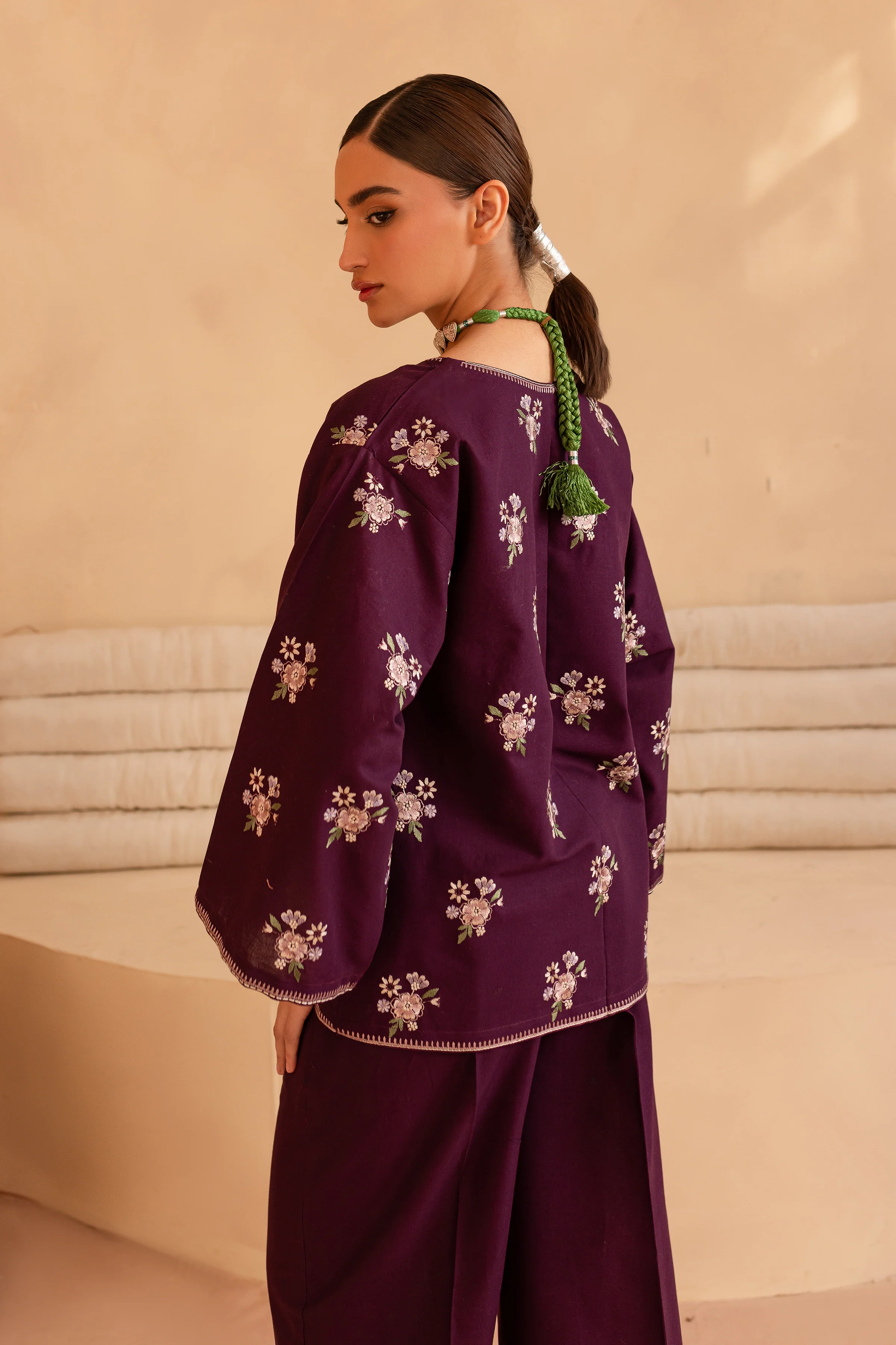 Benim 2Pc- Embroidered Khaddar Dress - Image 6