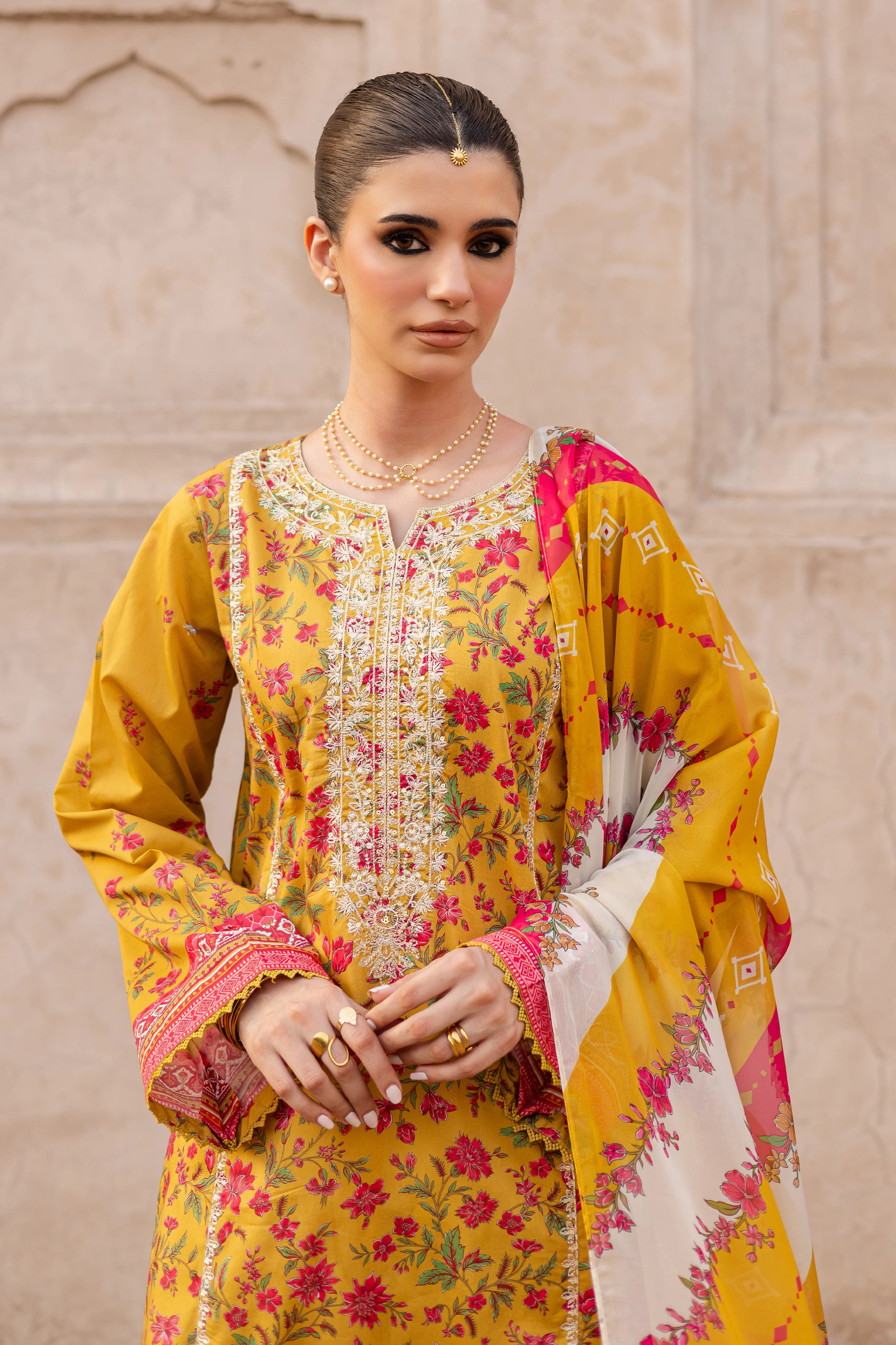 Bert 3Pc- Printed Lawn Dress - Image 6