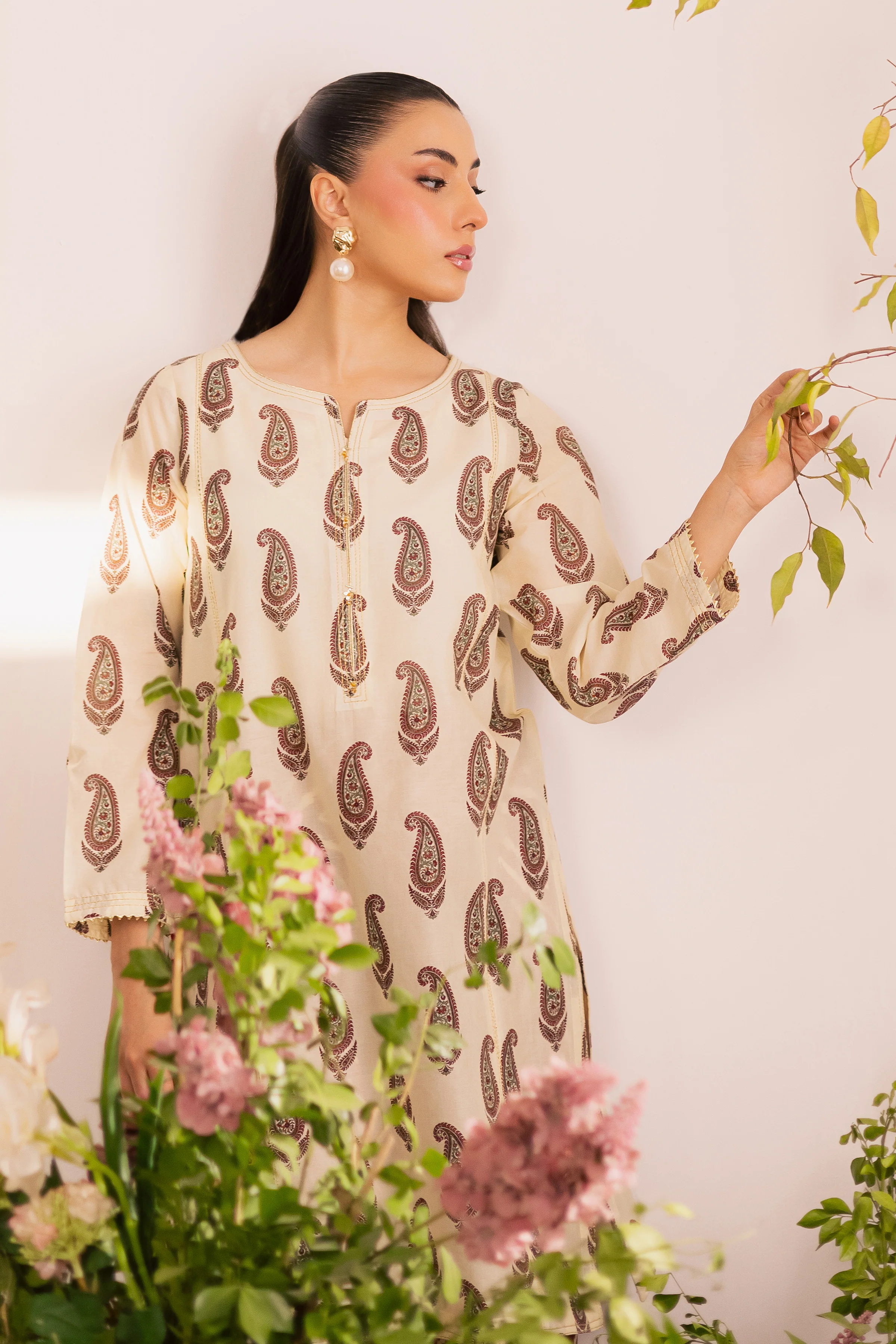 Navya 2Pc - Printed Lawn Dress - Image 2