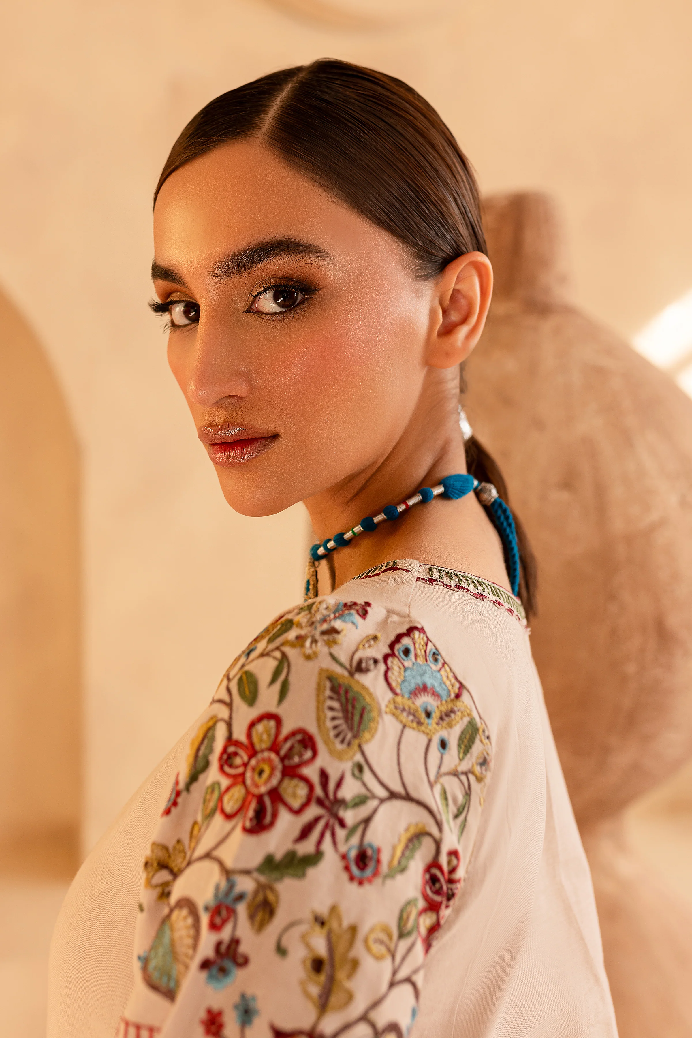 Biscotti Bliss - 2Pc Embroidered Khaddar Dress - Image 7