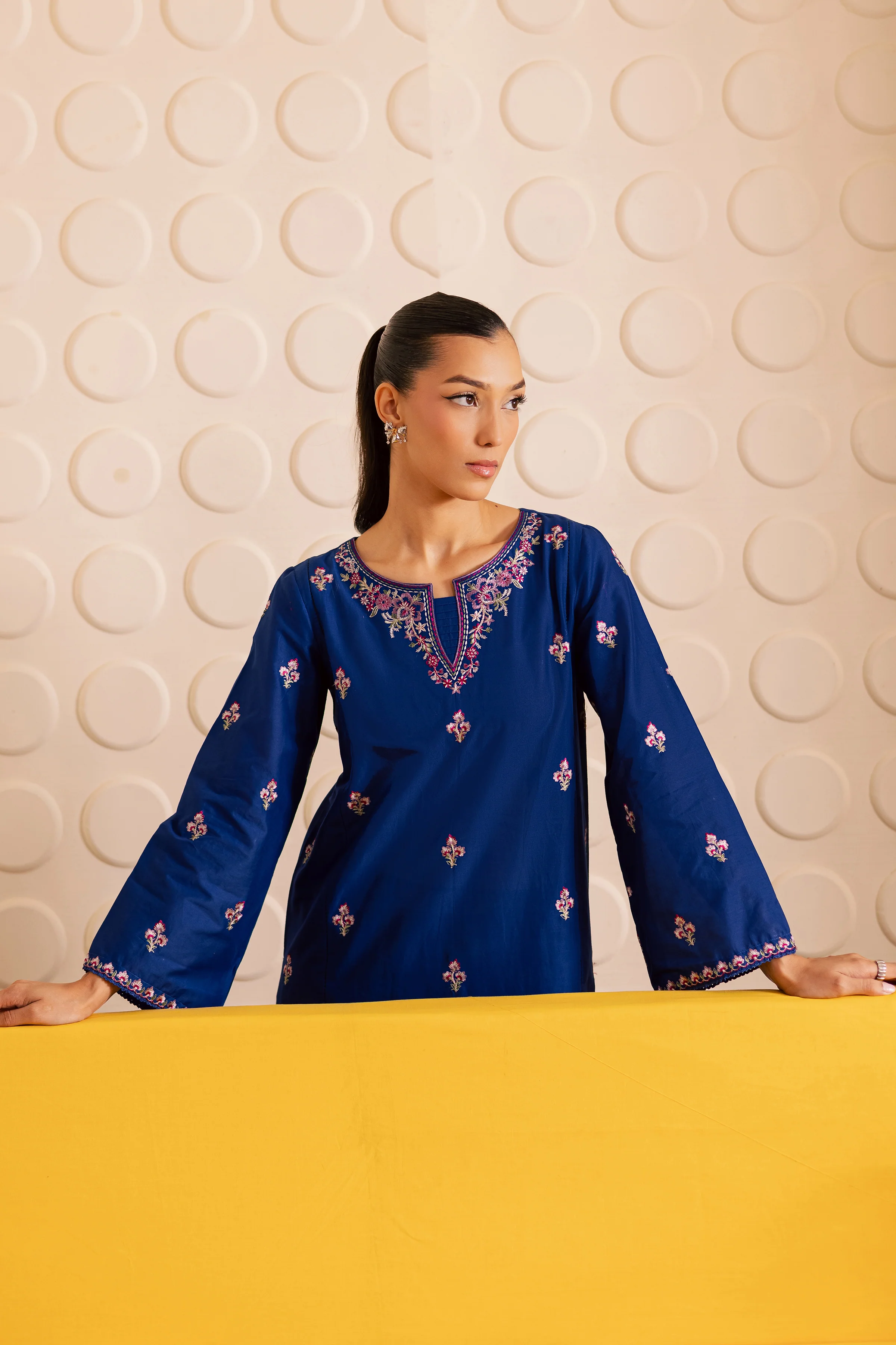 Blinky 2pc - Embroidered Lawn Pret - Image 7