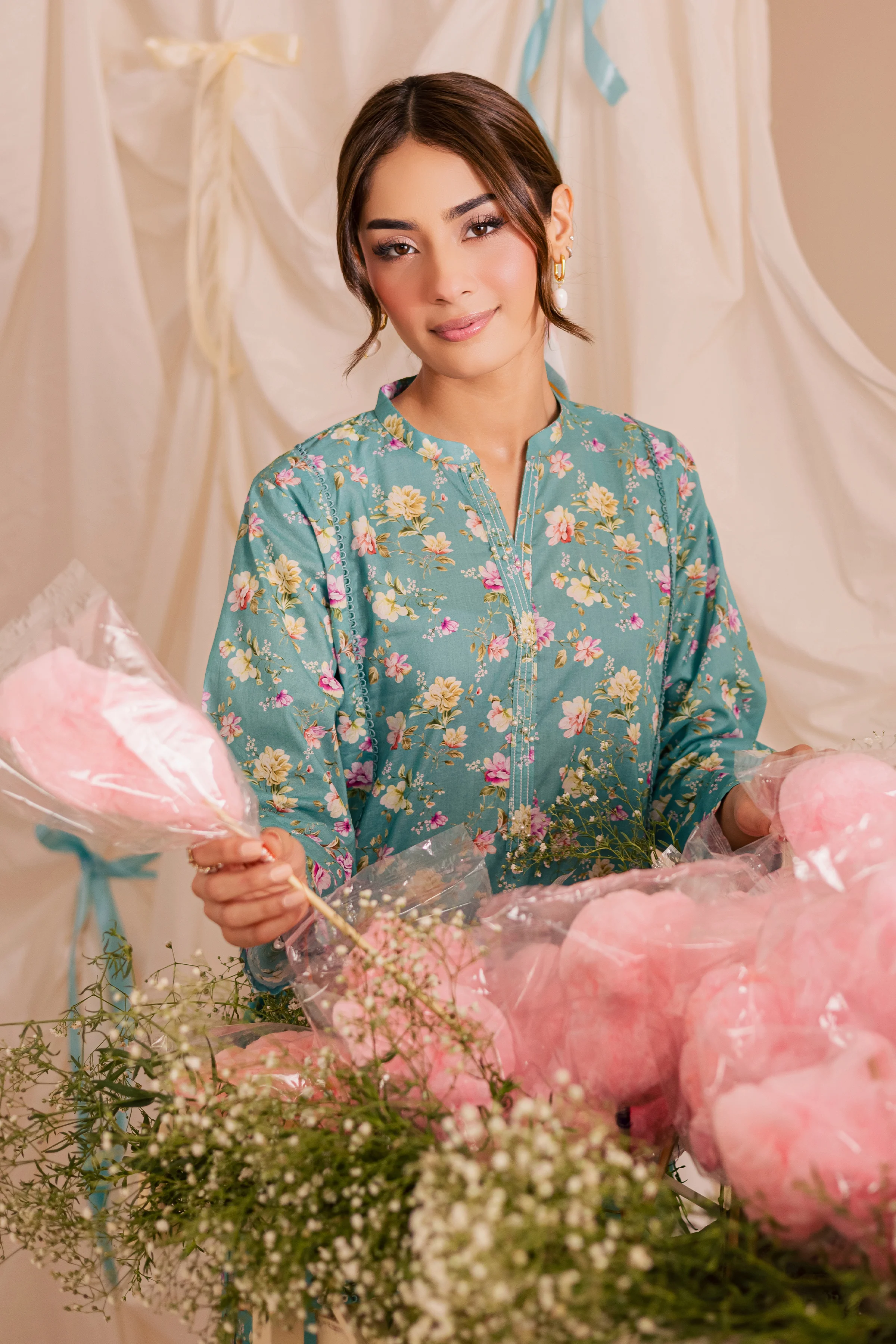 Blue Bree 2Pc - Printed Lawn Dress - Image 6