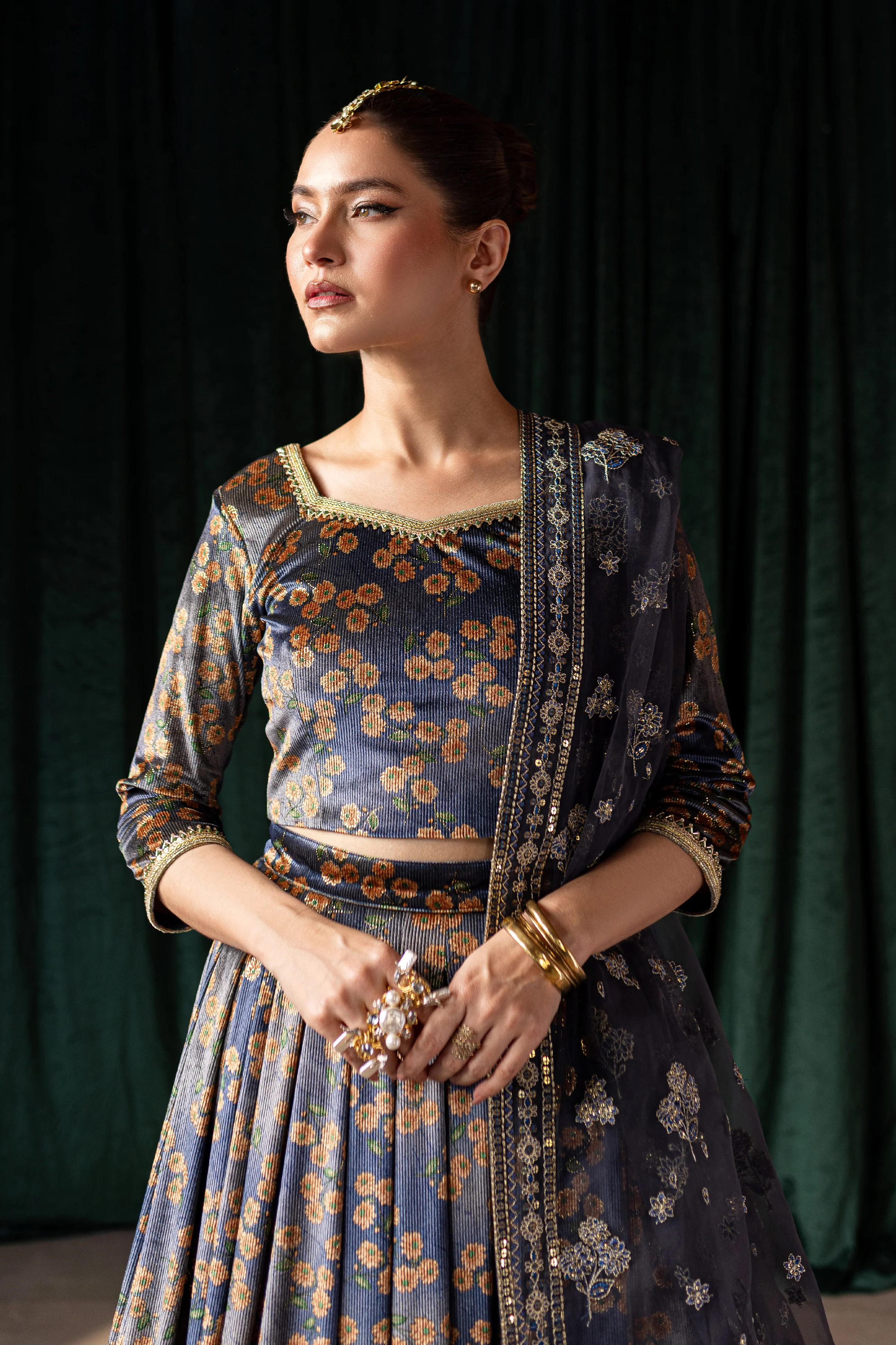 Blue Cicely 3Pc - Formal Dress - Image 5