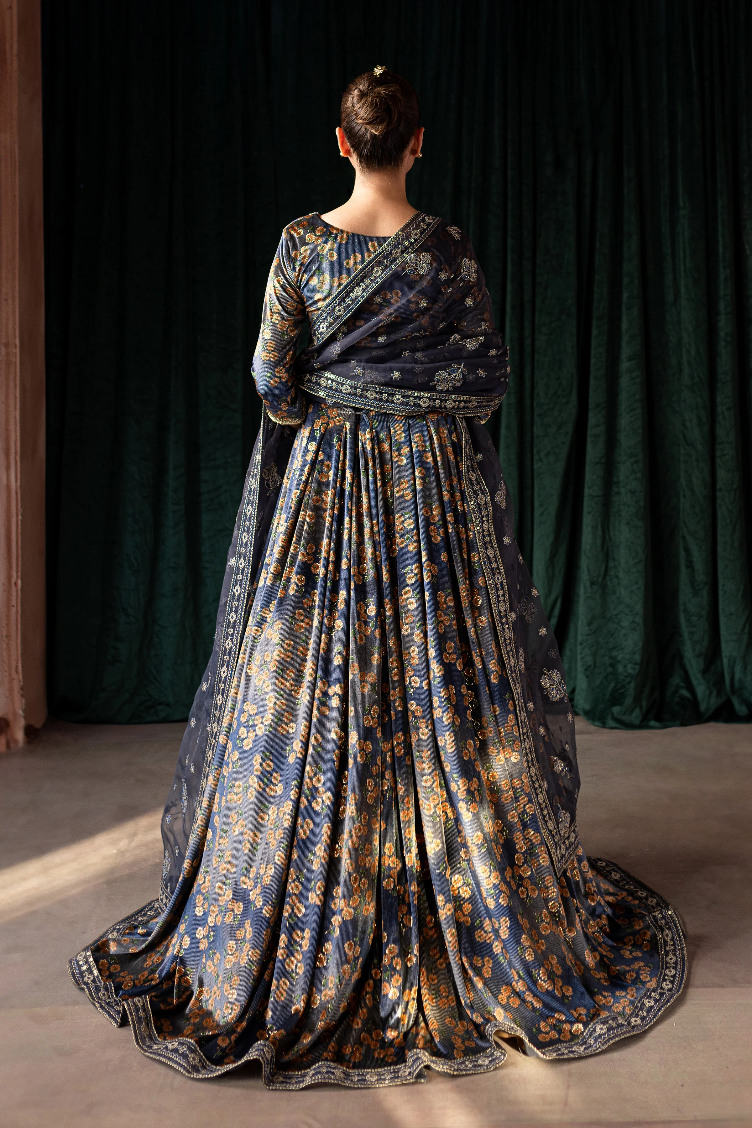 Blue Cicely 3Pc - Formal Dress - Image 7
