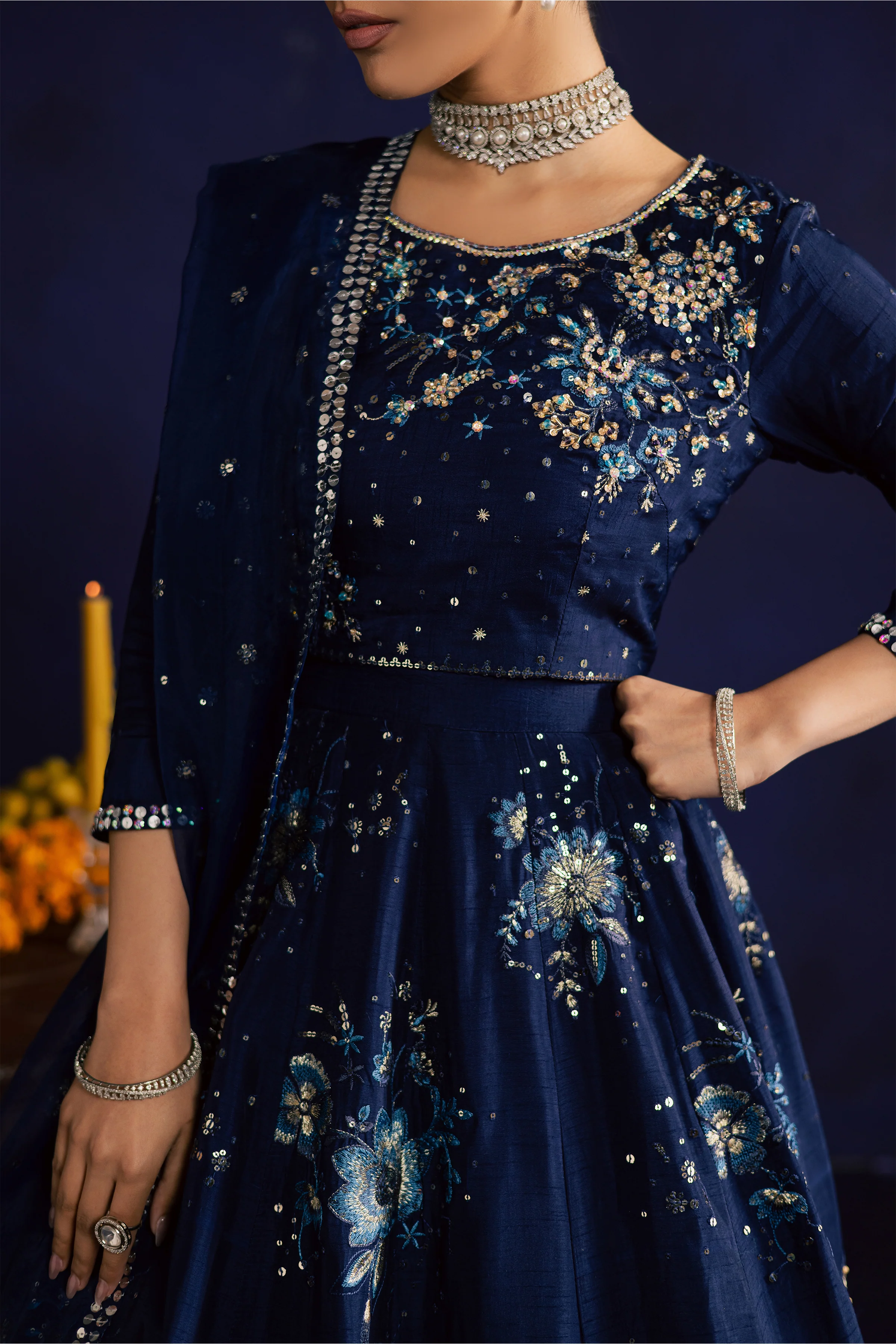 Blue Crush 3Pc- Wedding Formal Dress - Image 9
