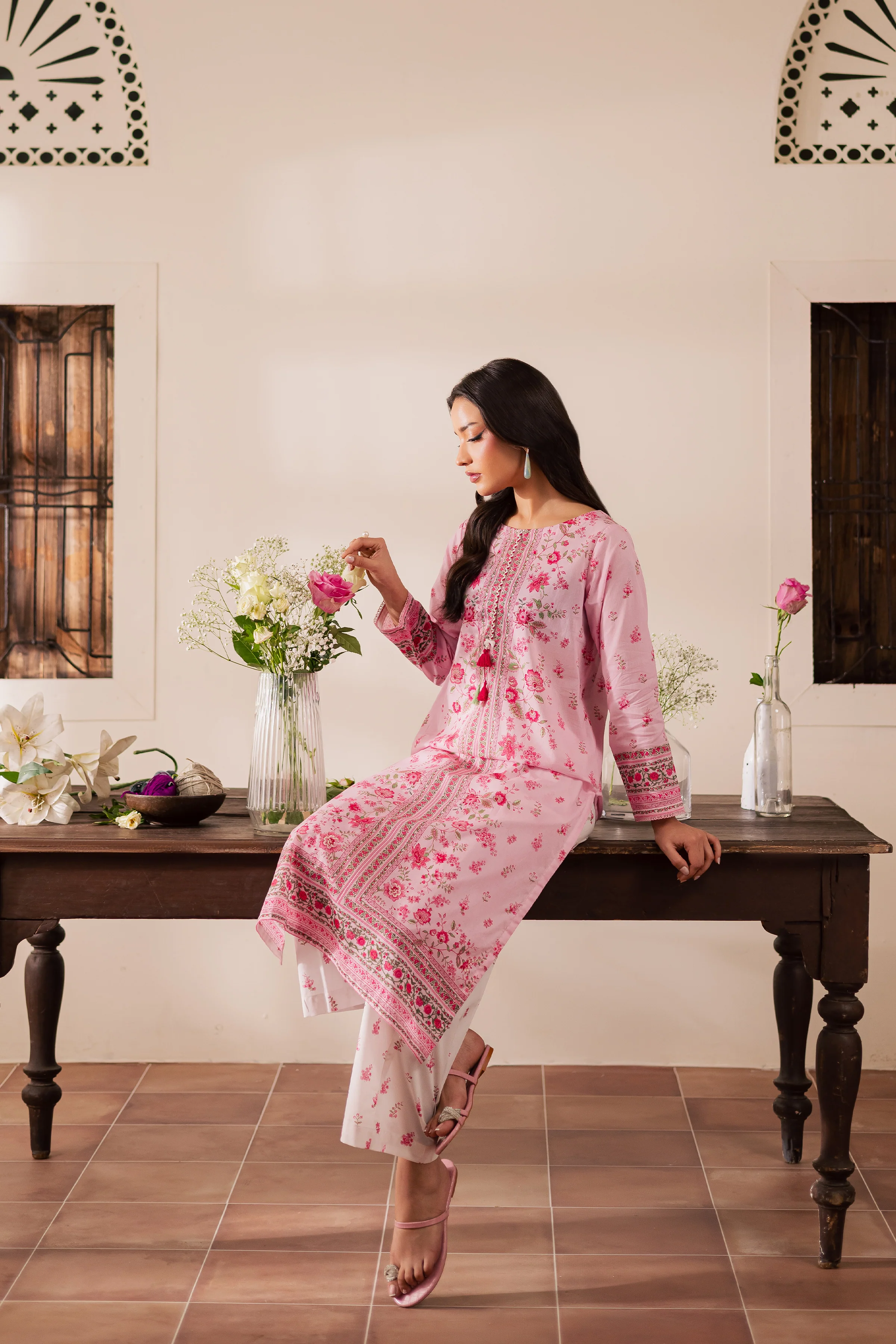 Bronte 2Pc - Printed Casual Pret - Image 4
