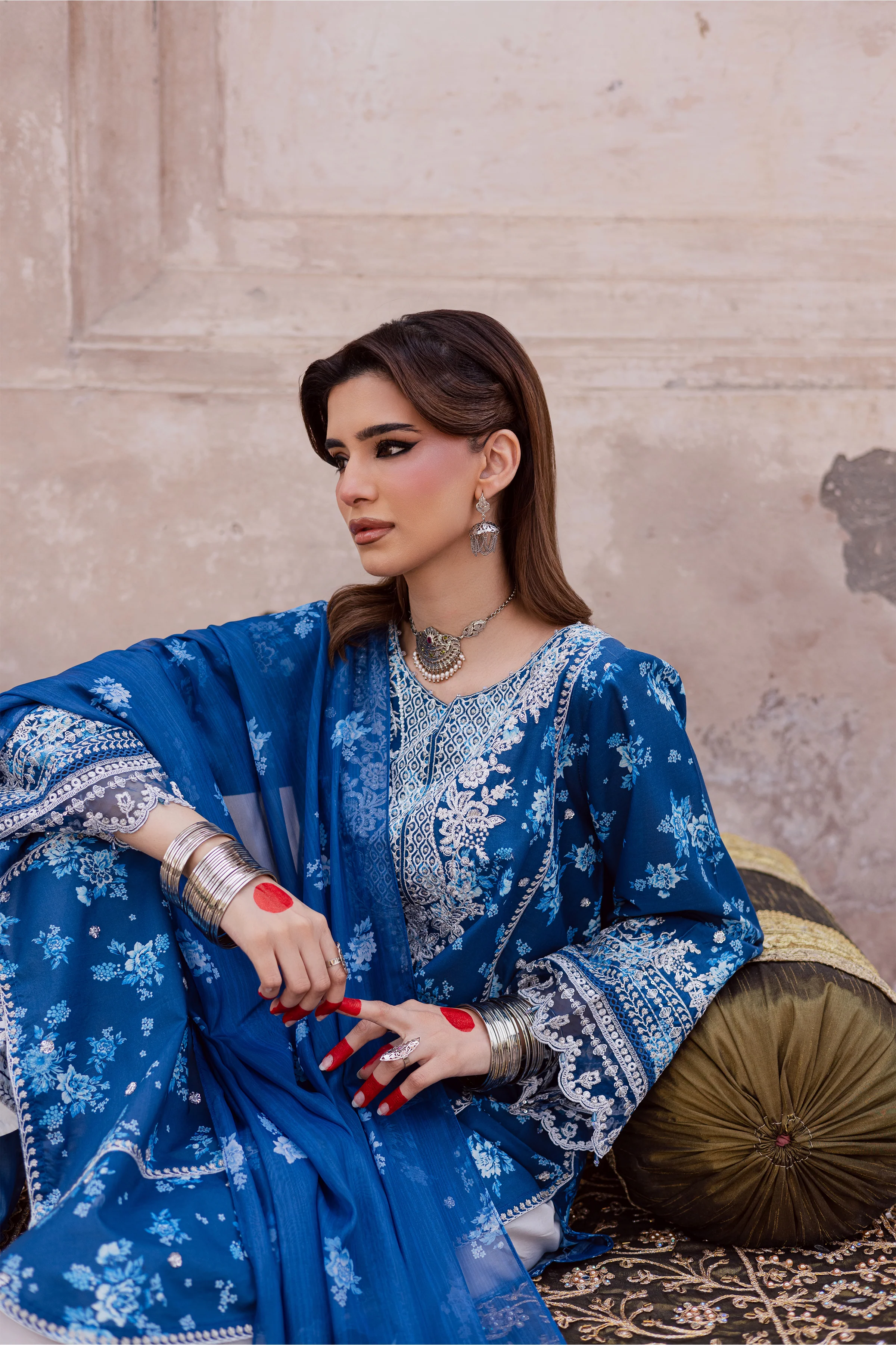 Brynn 3Pc - Festive Eid Prints - Image 5