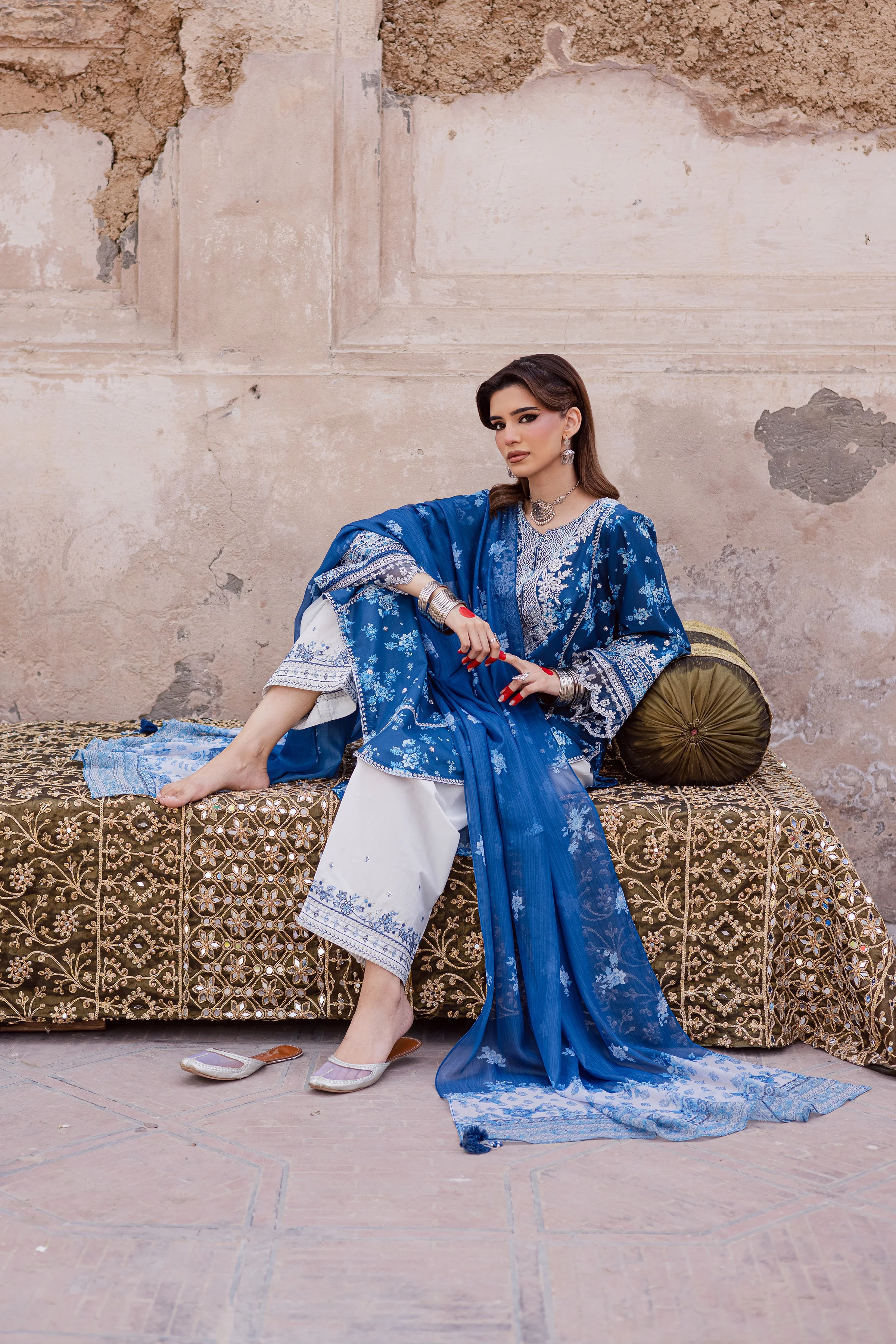 Brynn 3Pc - Festive Eid Prints - Image 6