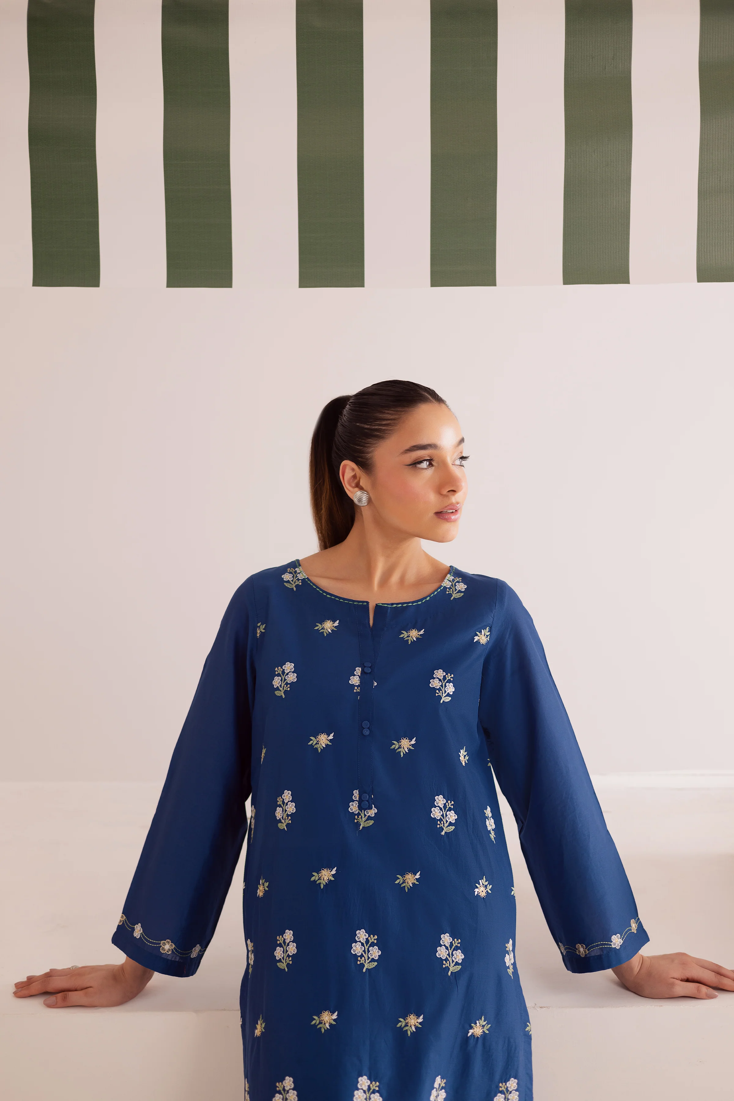 Buji Flies 2Pc - Embroidered Casual Pret - Image 6