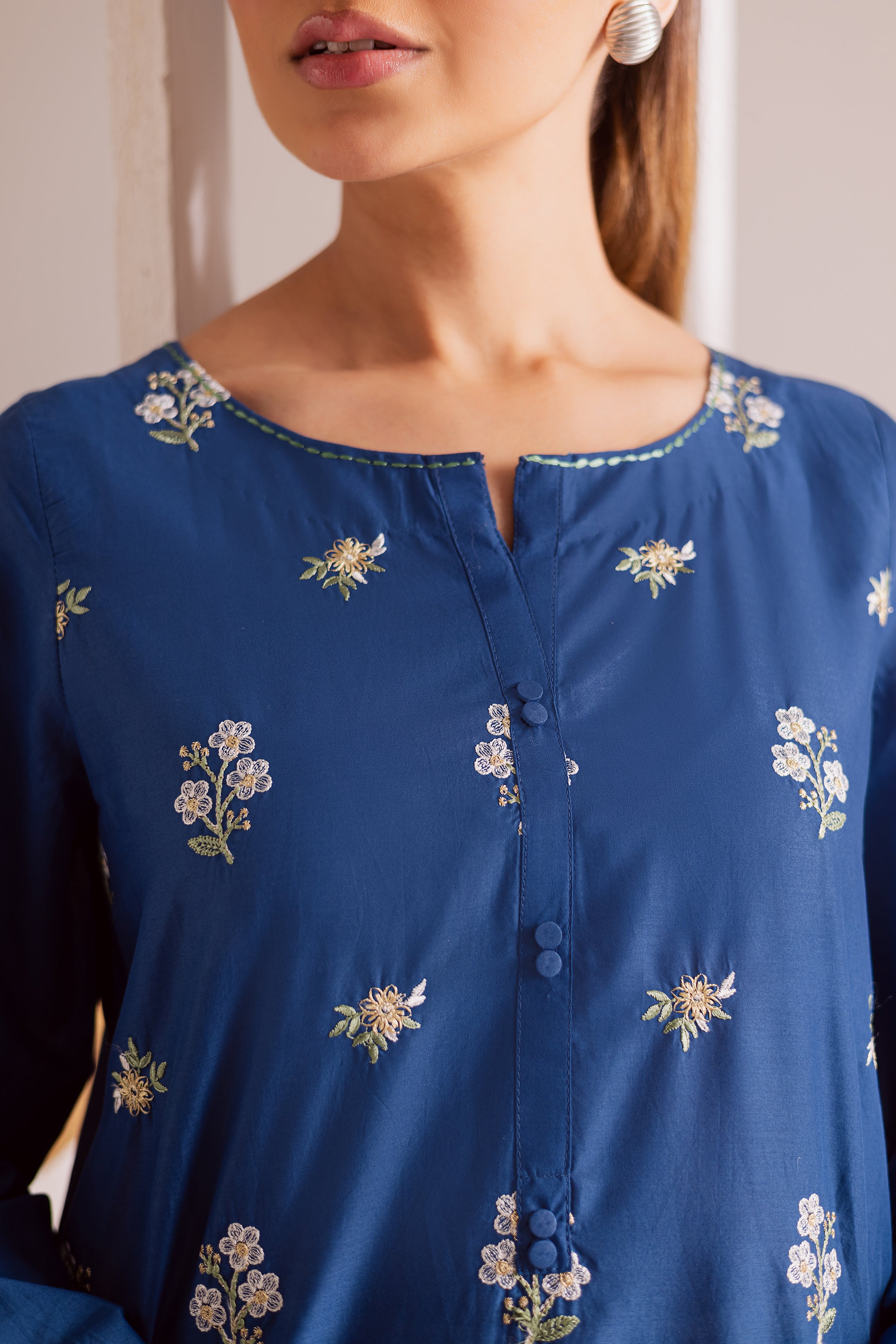 Buji Flies 2Pc - Embroidered Casual Pret - Image 7