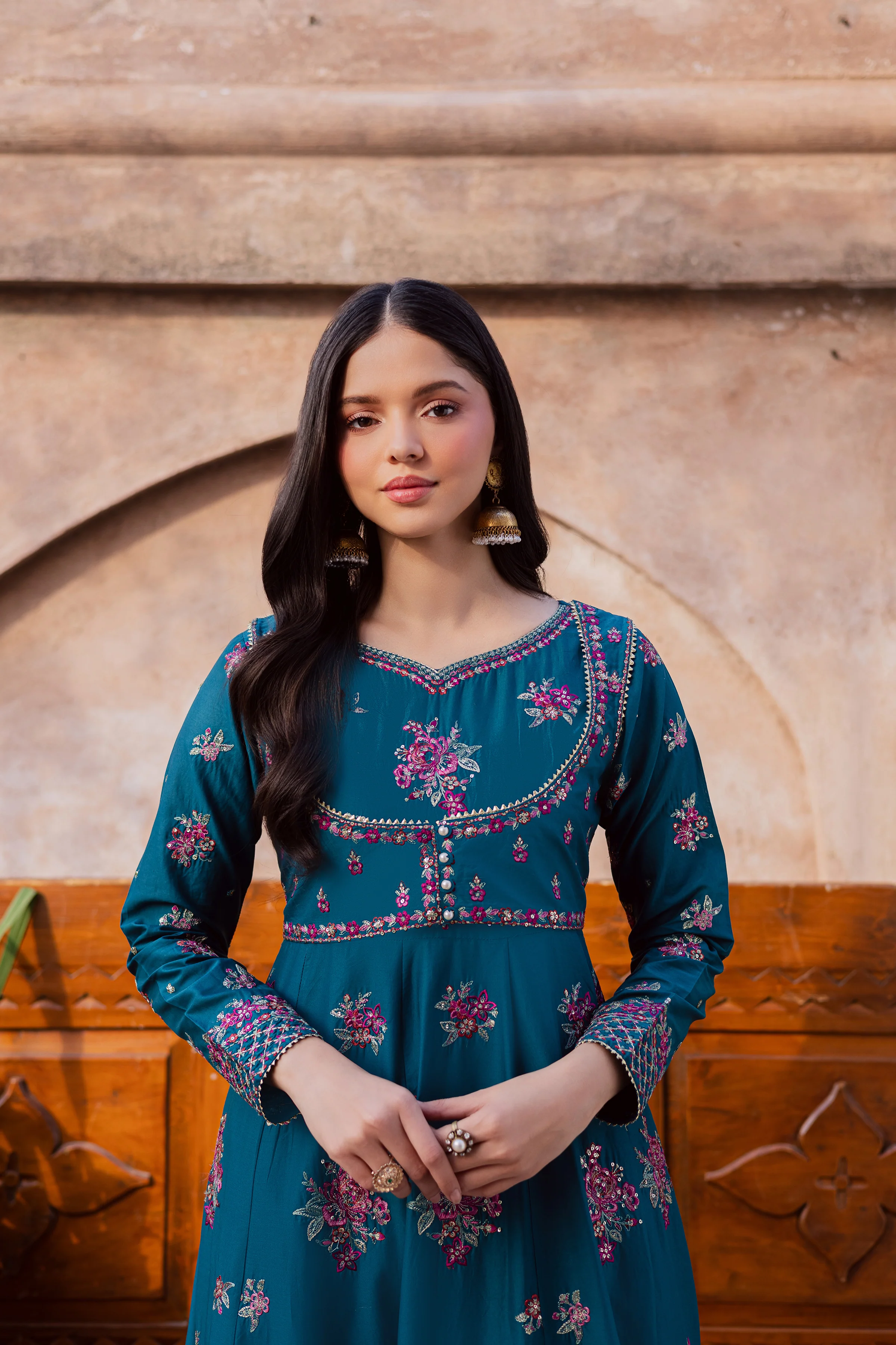 Orla 2Pc - Festive Embroidered Lawn - Image 10