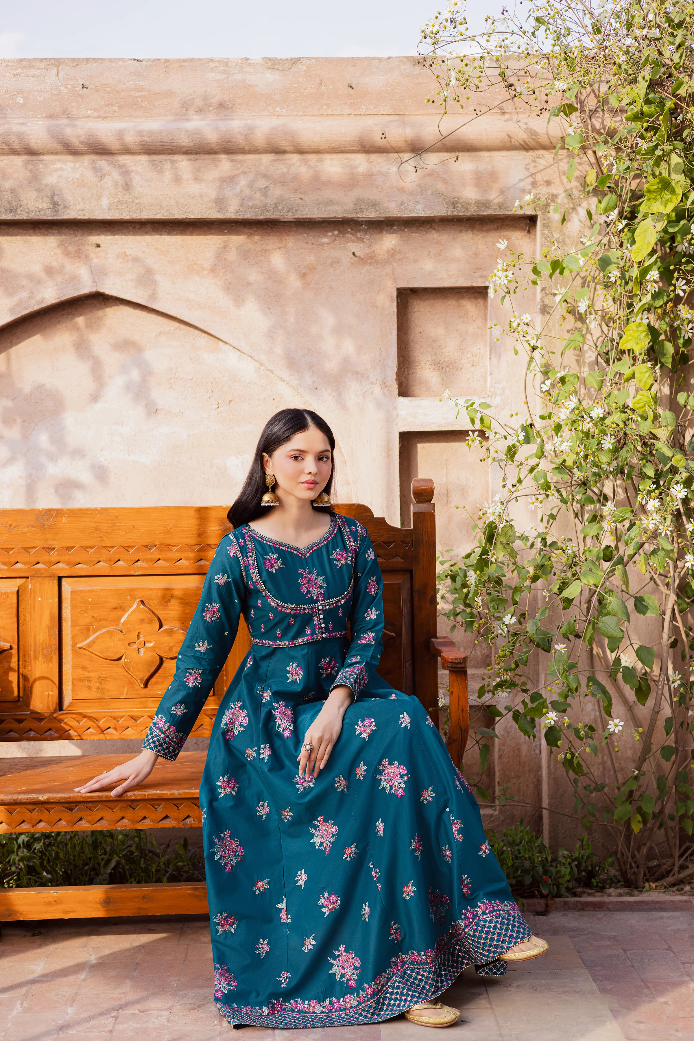 Orla 2Pc - Festive Embroidered Lawn - Image 7