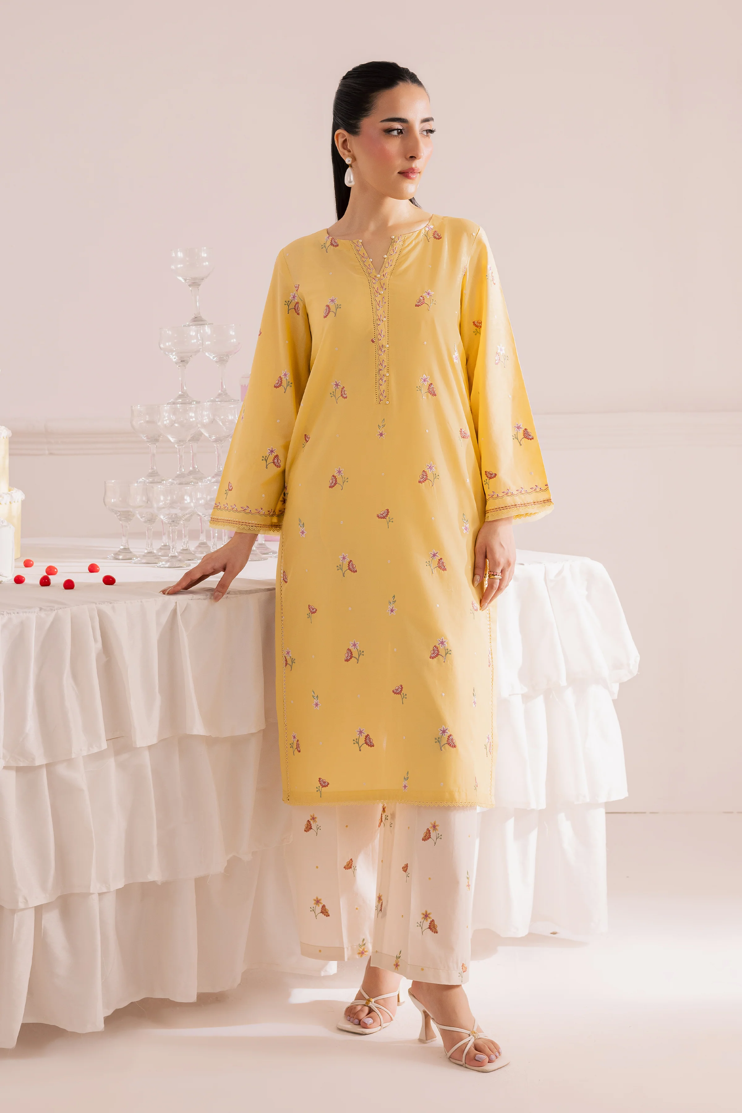 Butterfield 2Pc - Embroidered Casual Pret - Image 4
