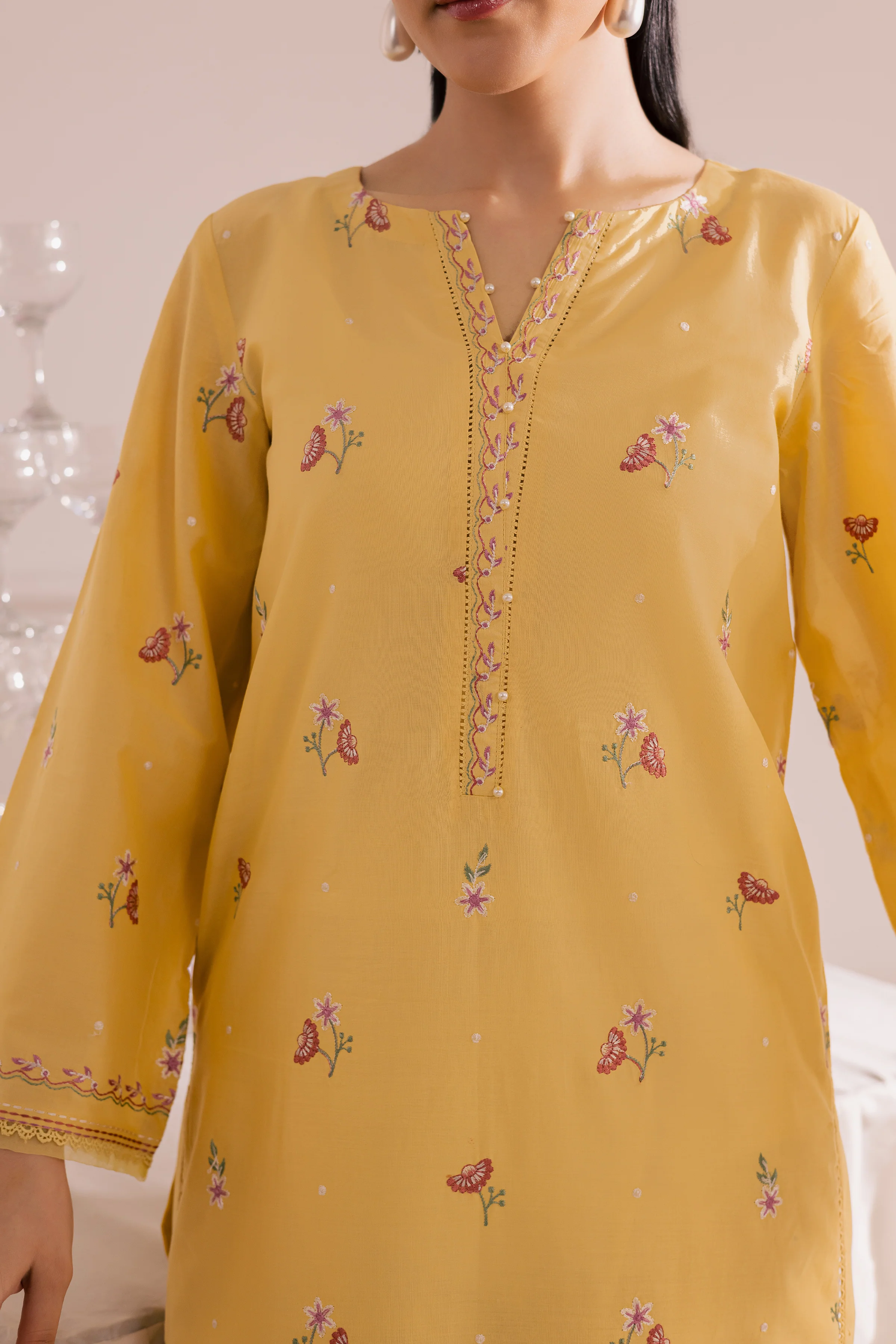 Butterfield 2Pc - Embroidered Casual Pret - Image 7