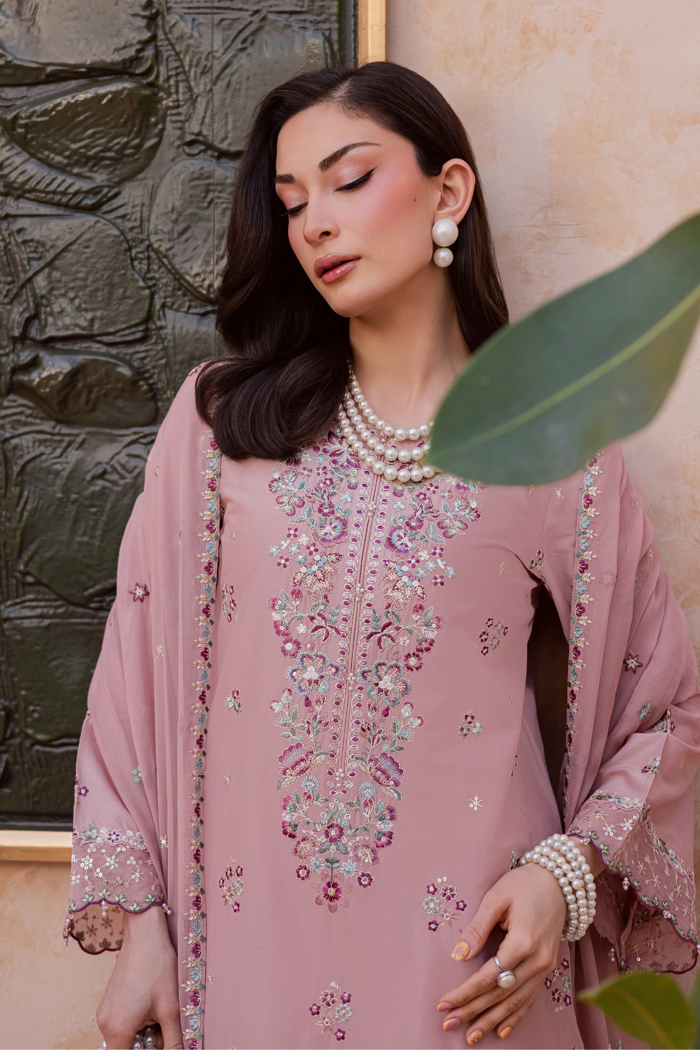 Candis 3Pc - Festive Embroidered Lawn - Image 2