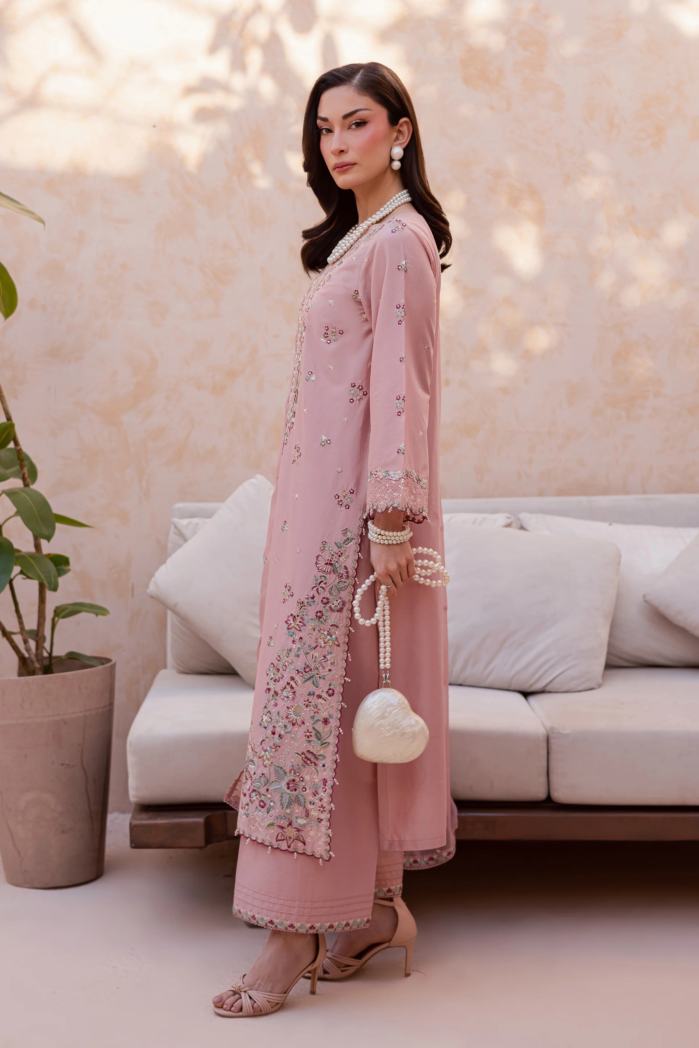 Candis 3Pc - Festive Embroidered Lawn - Image 3