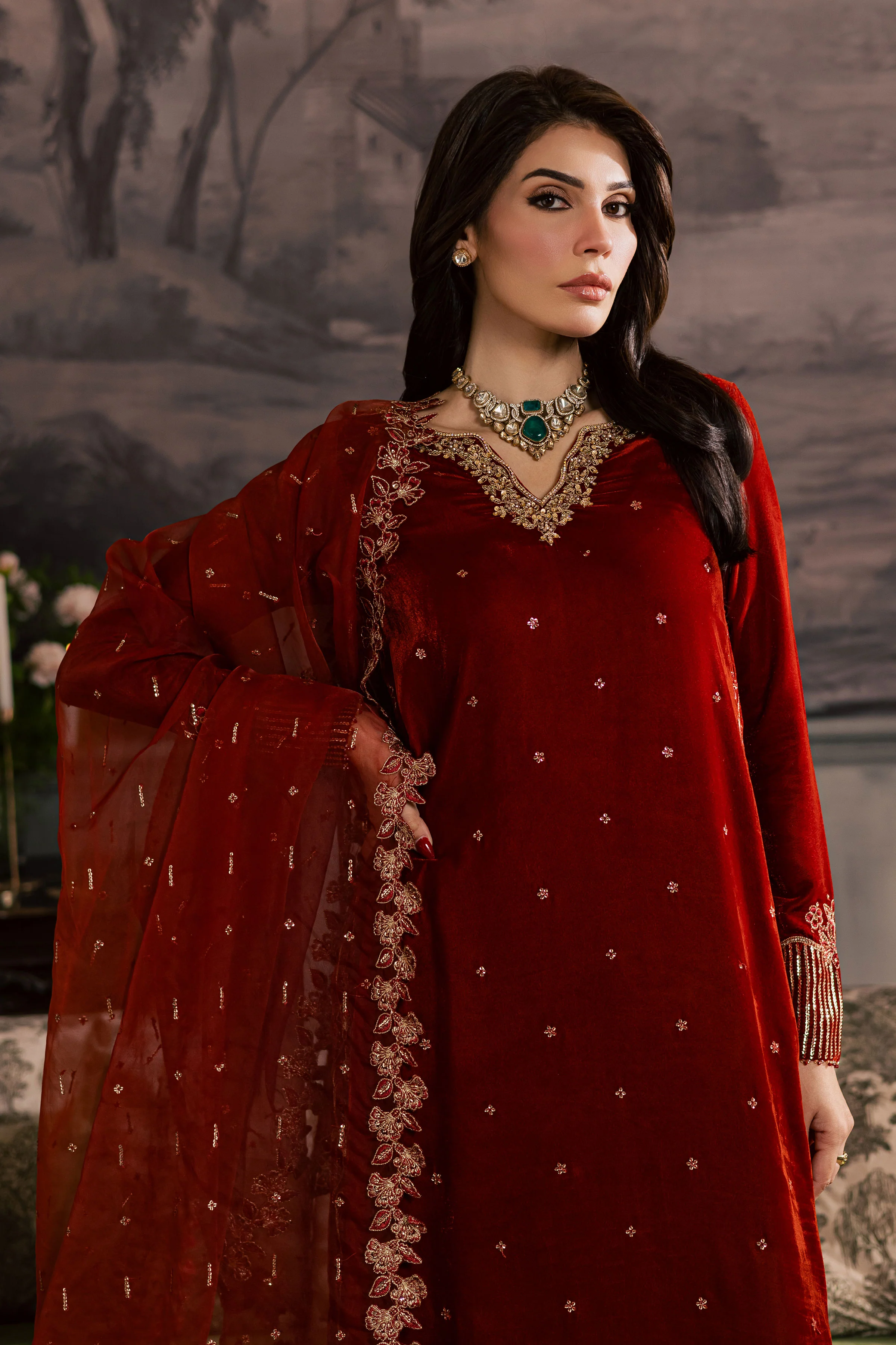 Carnelian 3Pc - Velvet Luxe Pret - Image 2