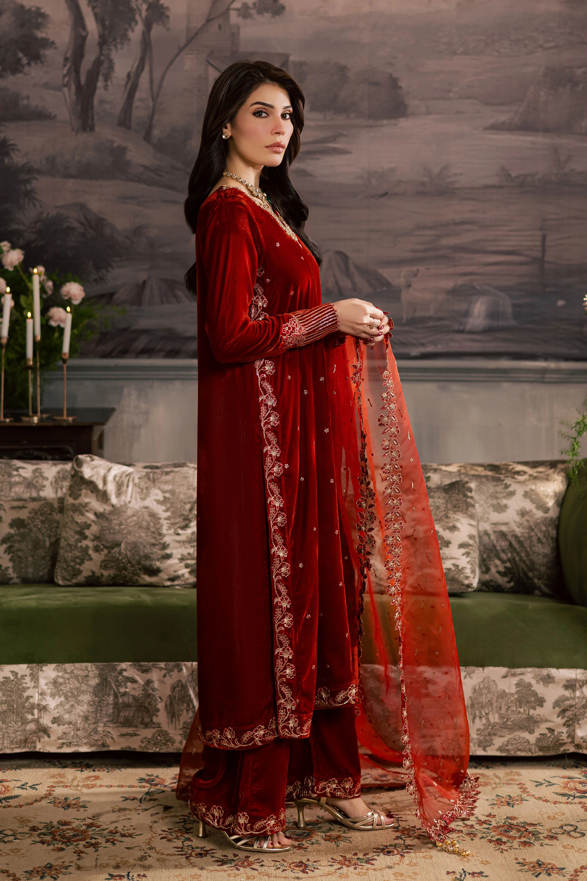 Carnelian 3Pc - Velvet Luxe Pret - Image 3