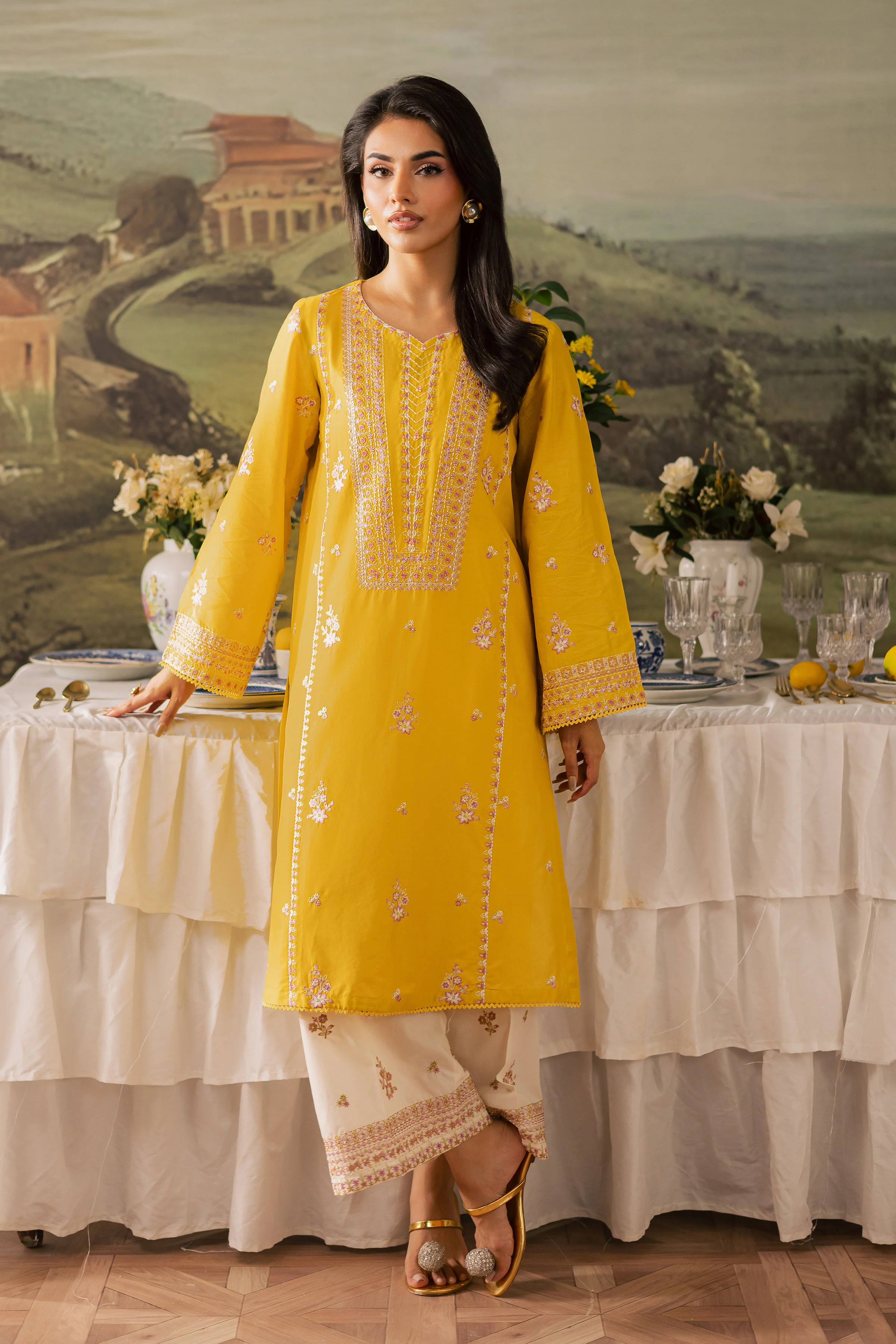 Cheez 2Pc - Embroidered Lawn Pret - Image 3