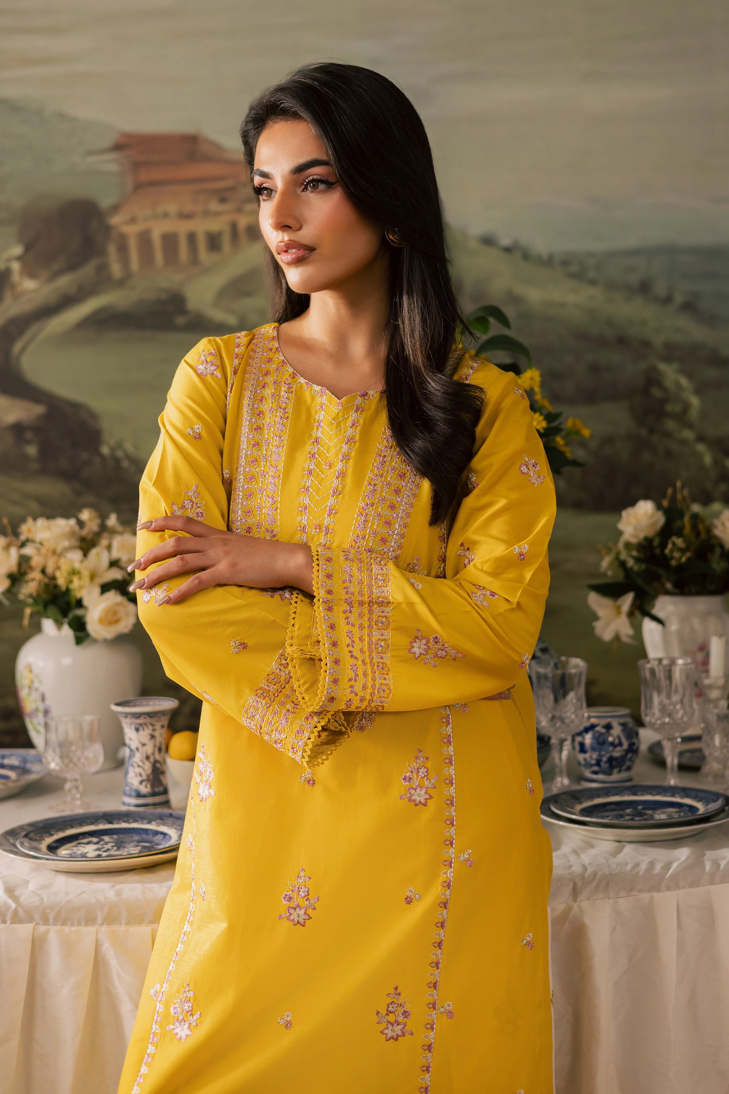Cheez 2Pc - Embroidered Lawn Pret - Image 4