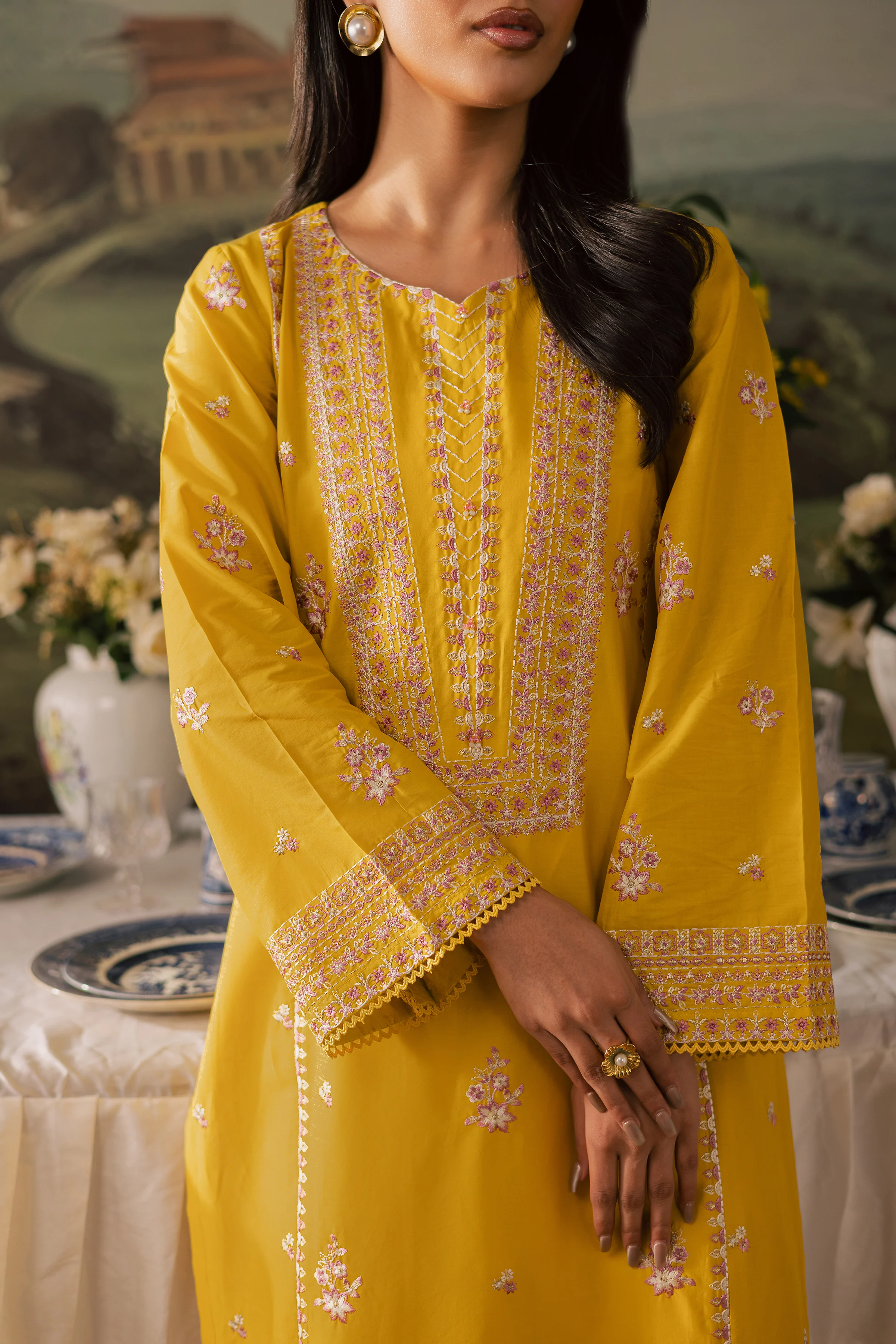 Cheez 2Pc - Embroidered Lawn Pret - Image 8