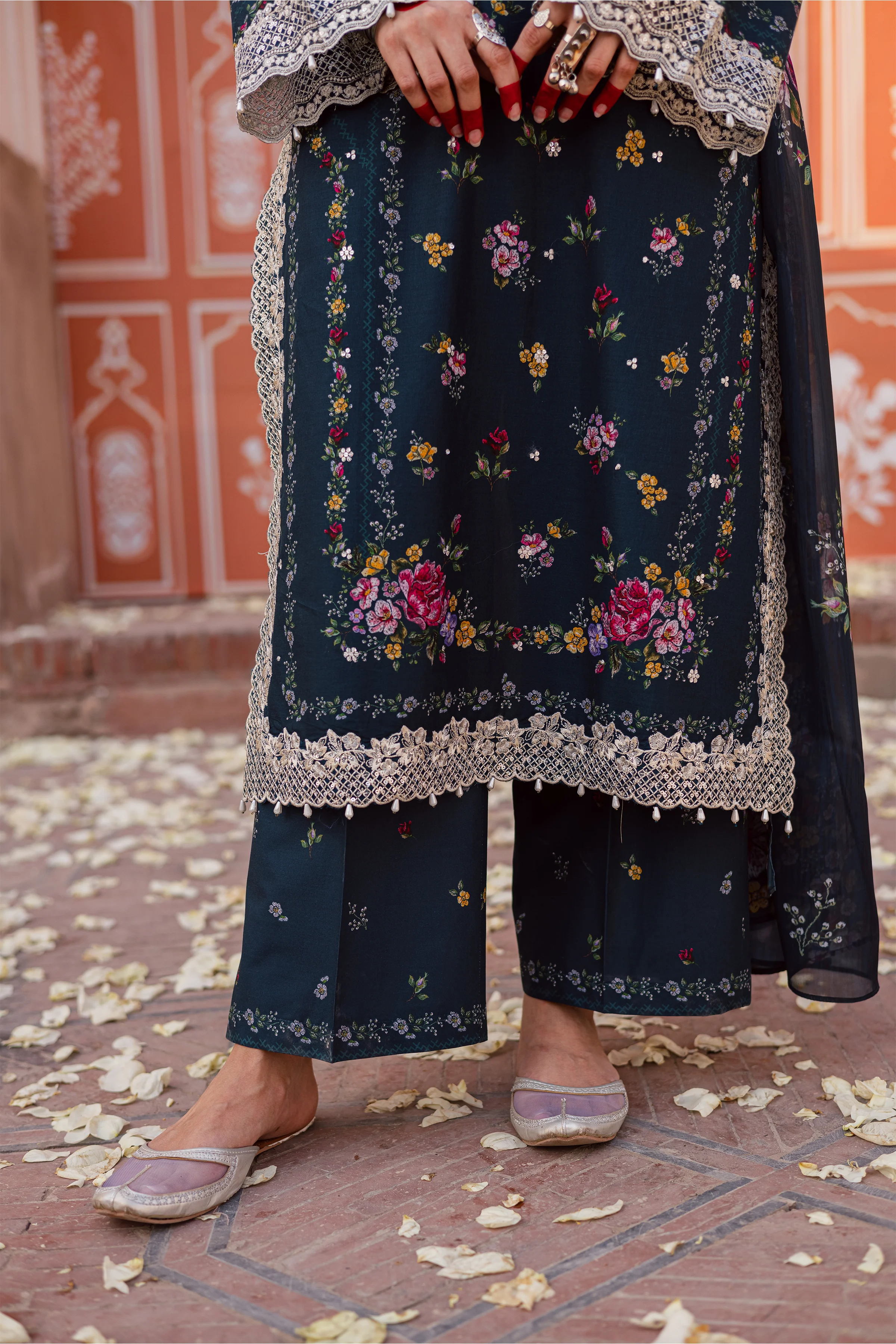 Cicillia 3Pc - Festive Eid Prints - Image 8