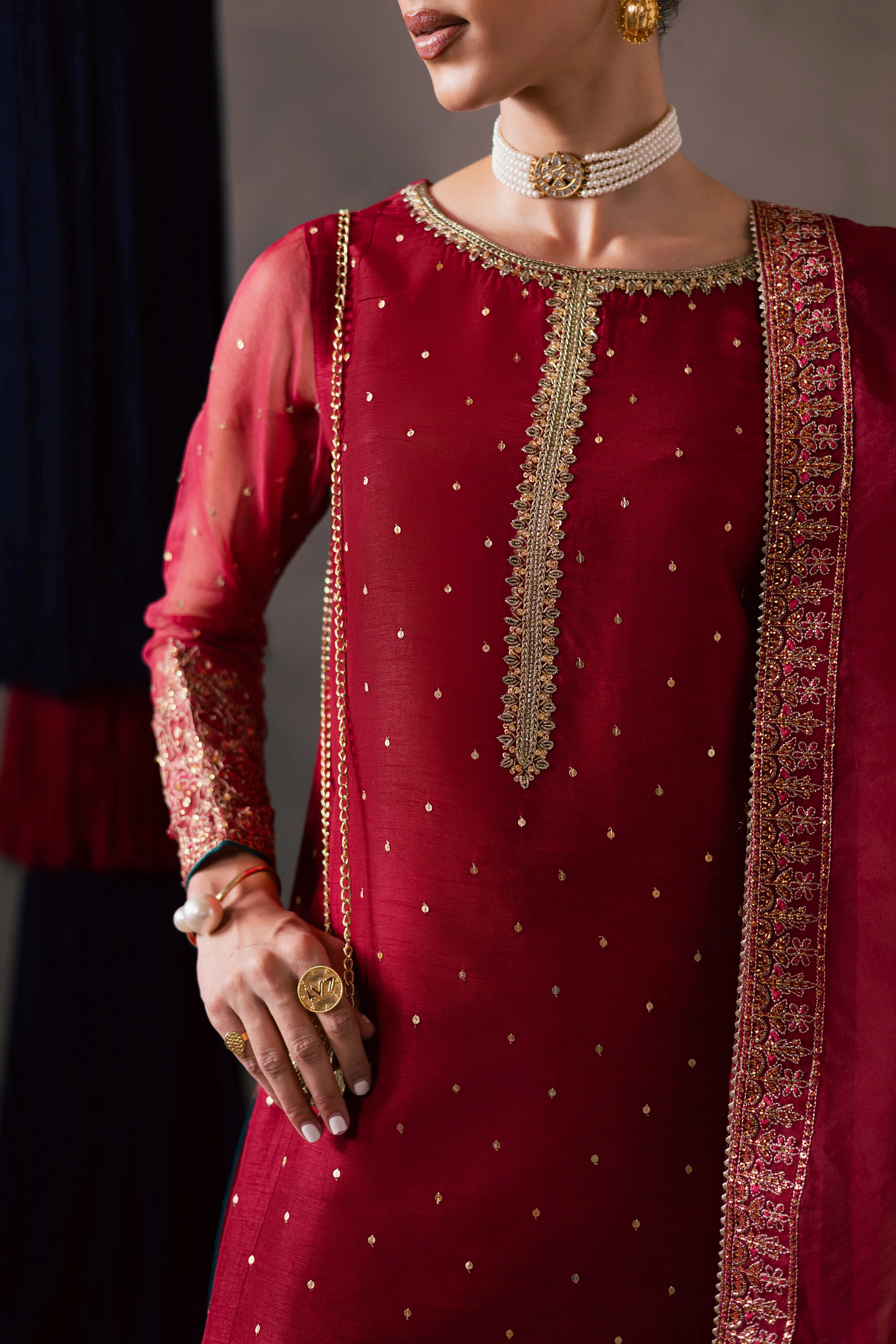Cisem 3Pc - Festive Luxe Pret - Image 9