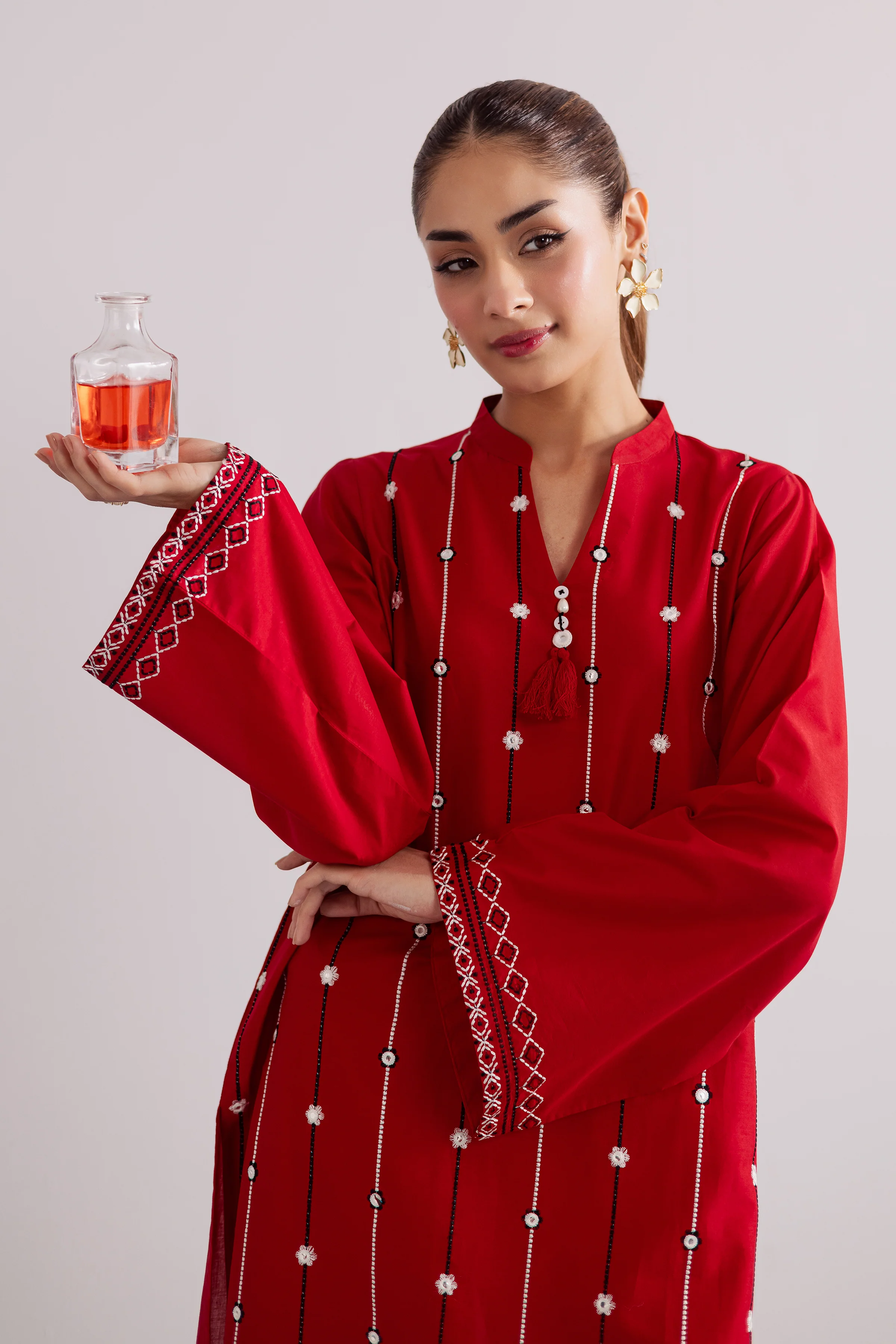 Claret 2Pc - Embroidered Casual Pret - Image 2