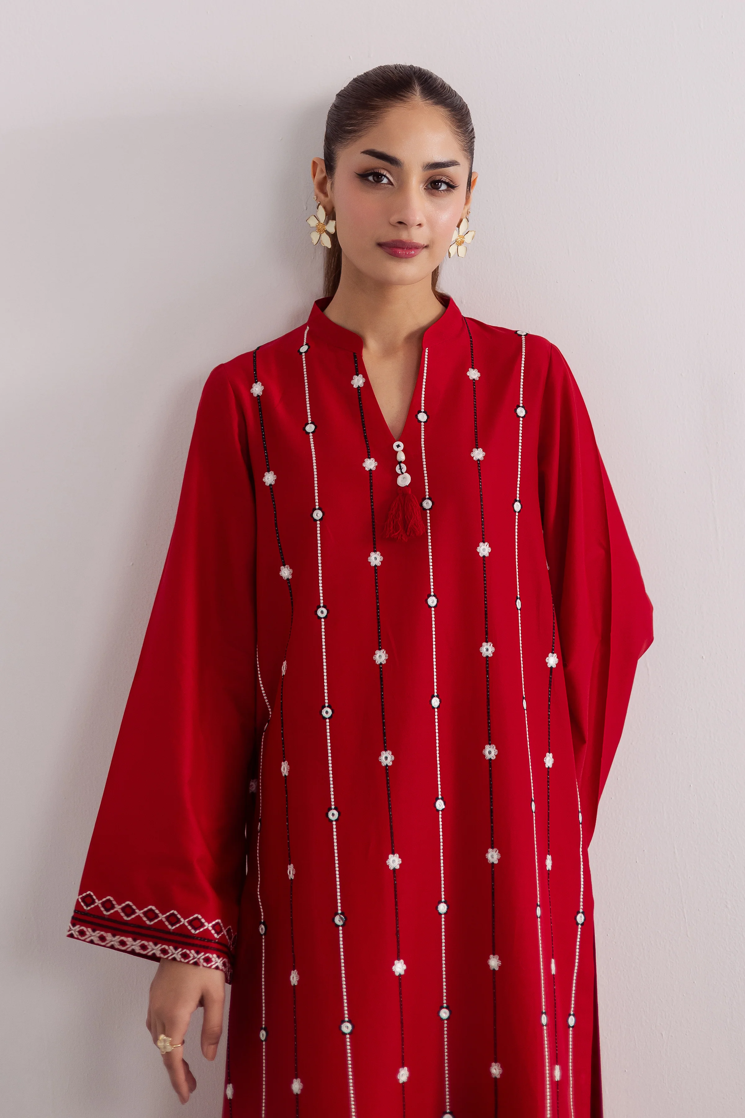 Claret 2Pc - Embroidered Casual Pret - Image 5