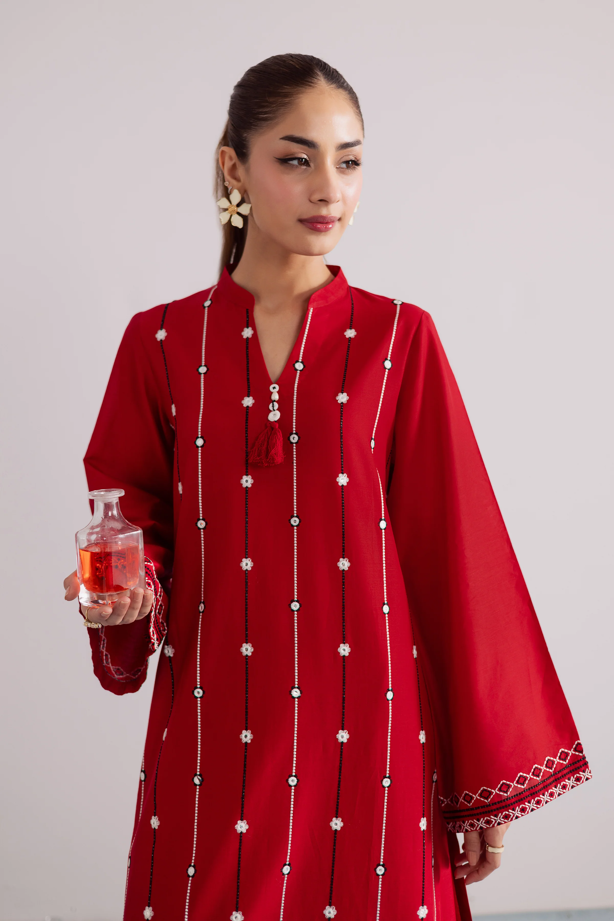Claret 2Pc - Embroidered Casual Pret - Image 6