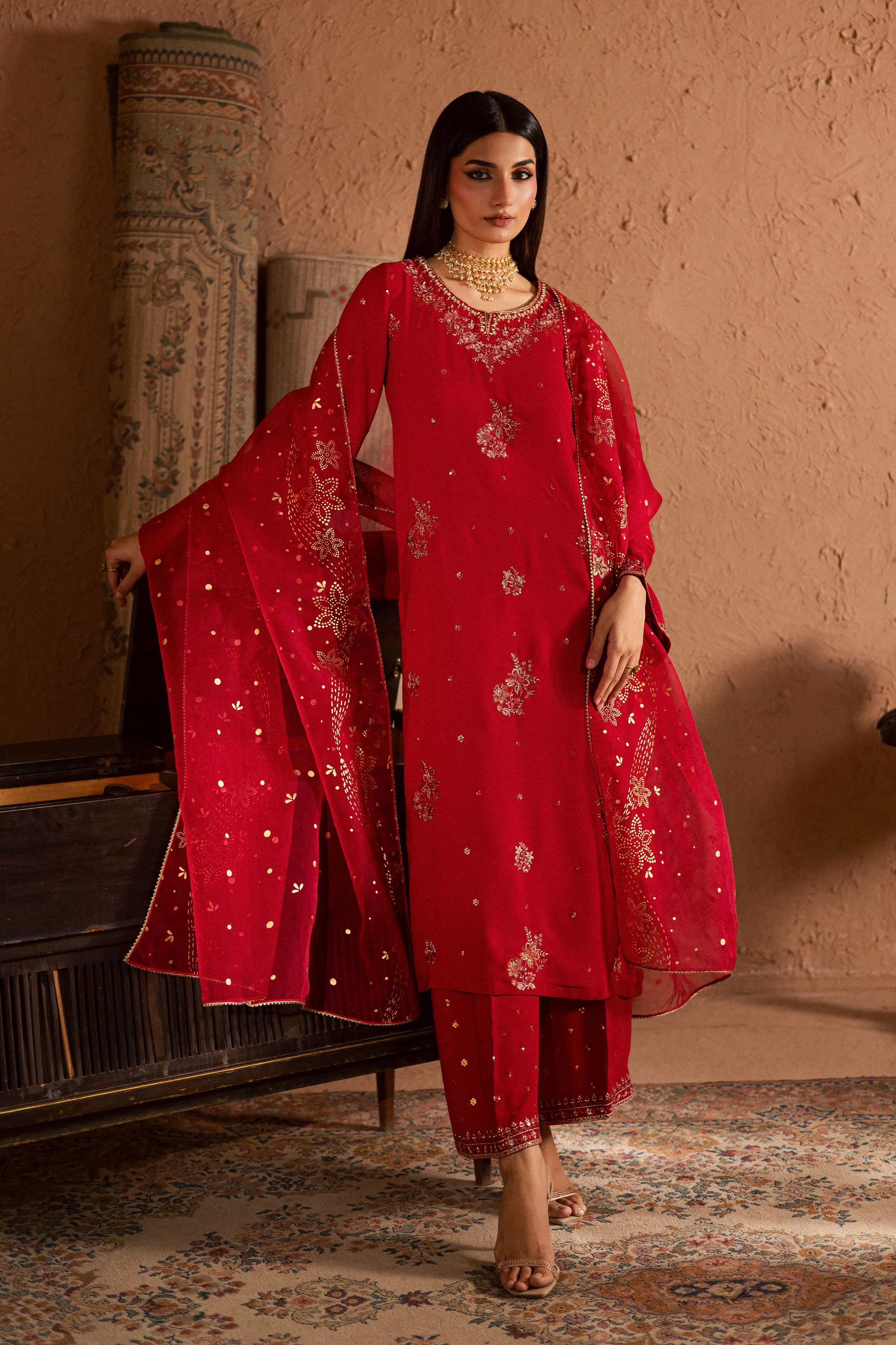 Corly 3Pc- Festive Luxe Pret - Image 3