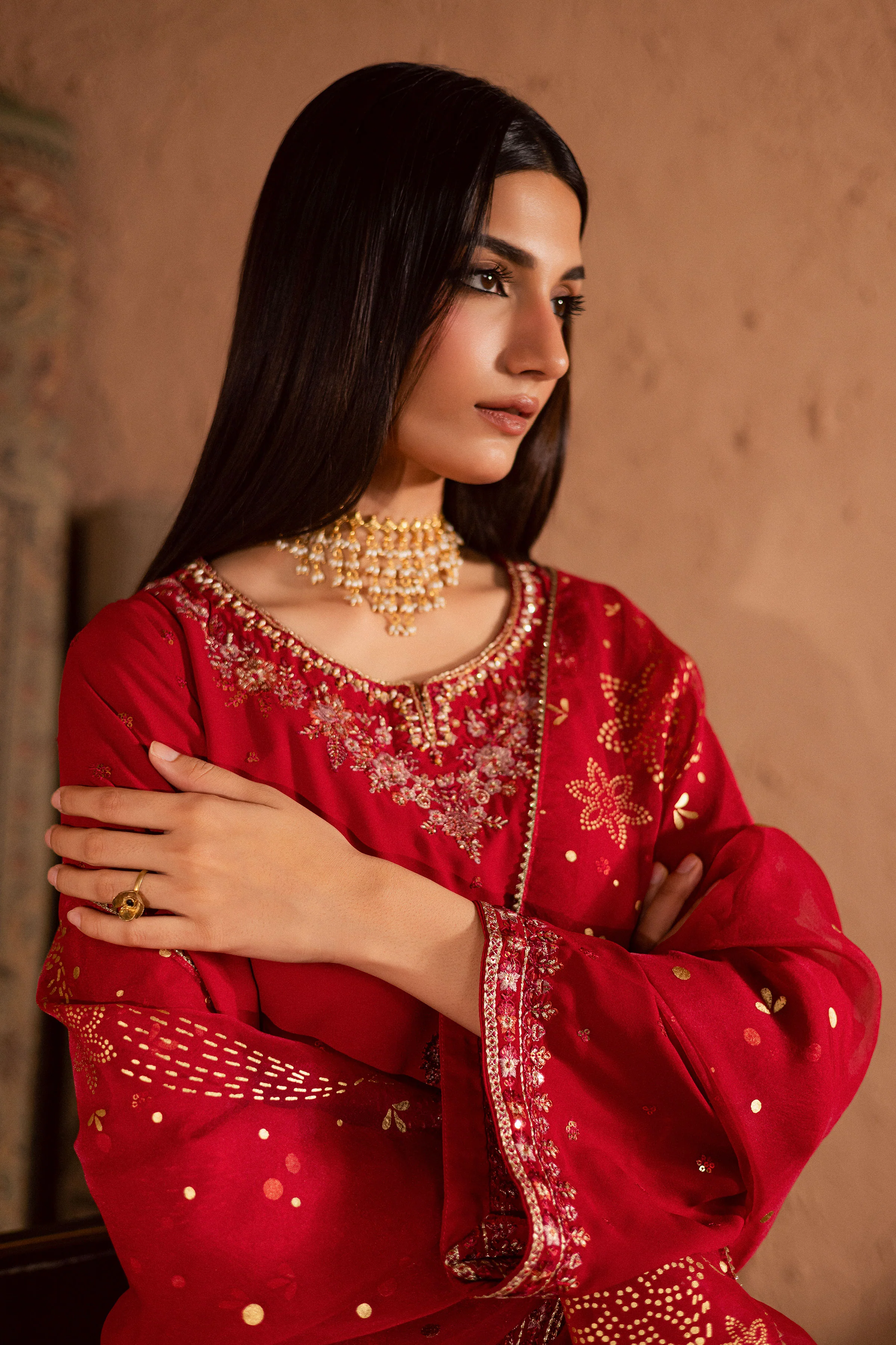 Corly 3Pc- Festive Luxe Pret - Image 5