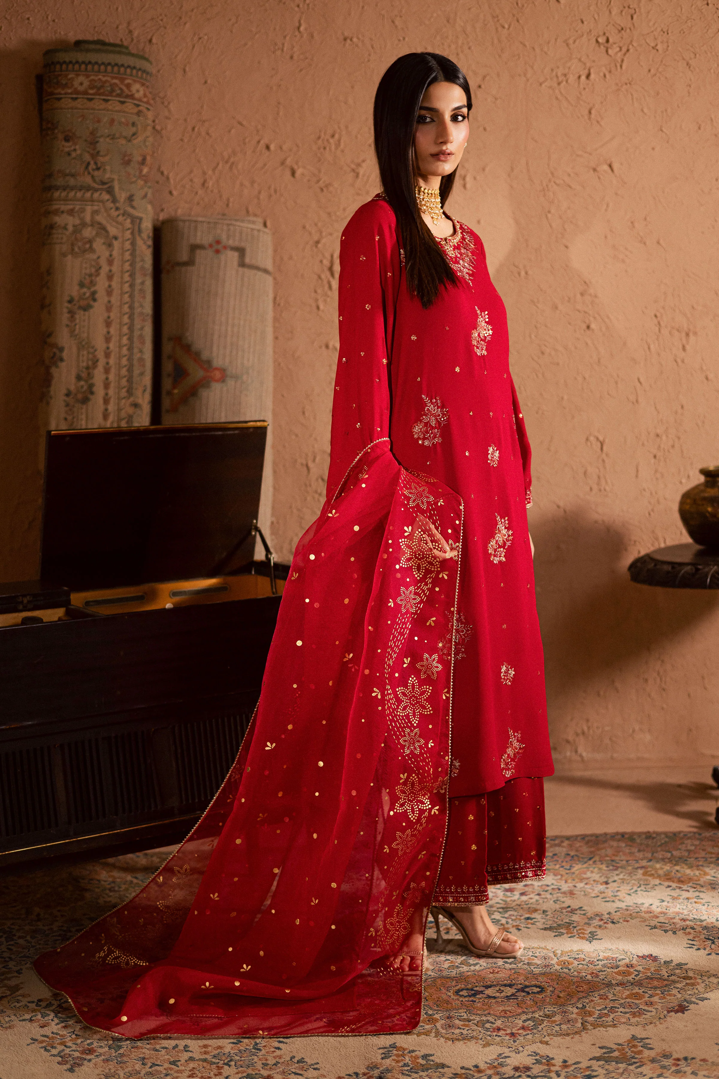 Corly 3Pc- Festive Luxe Pret - Image 6