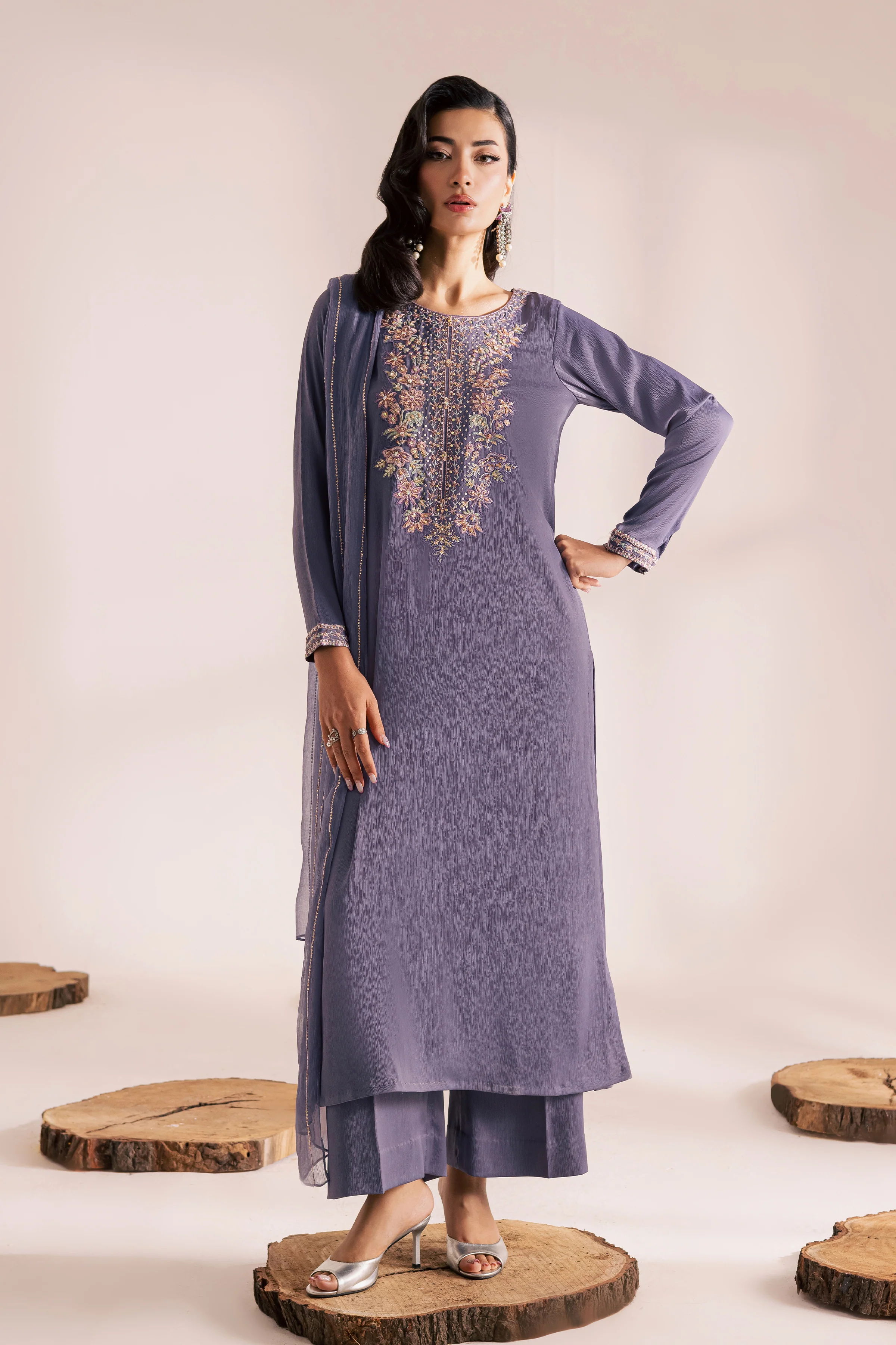 Crocus 3Pc - Festive Luxe Pret - Image 5