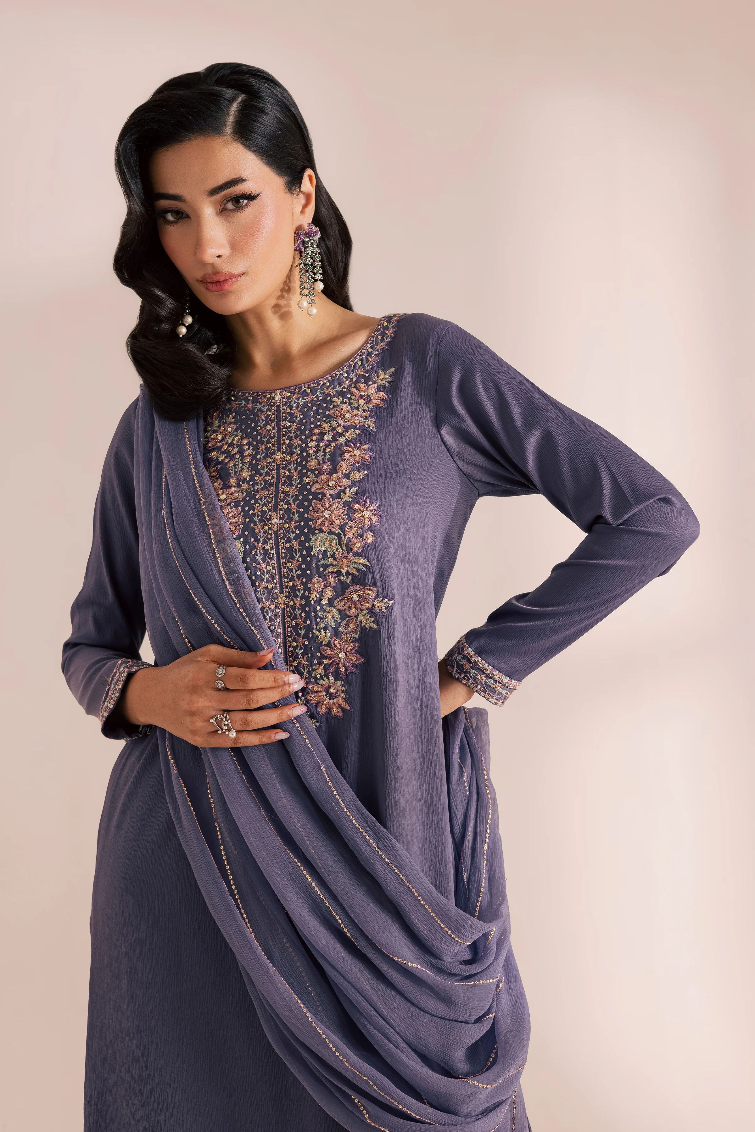 Crocus 3Pc - Festive Luxe Pret - Image 6