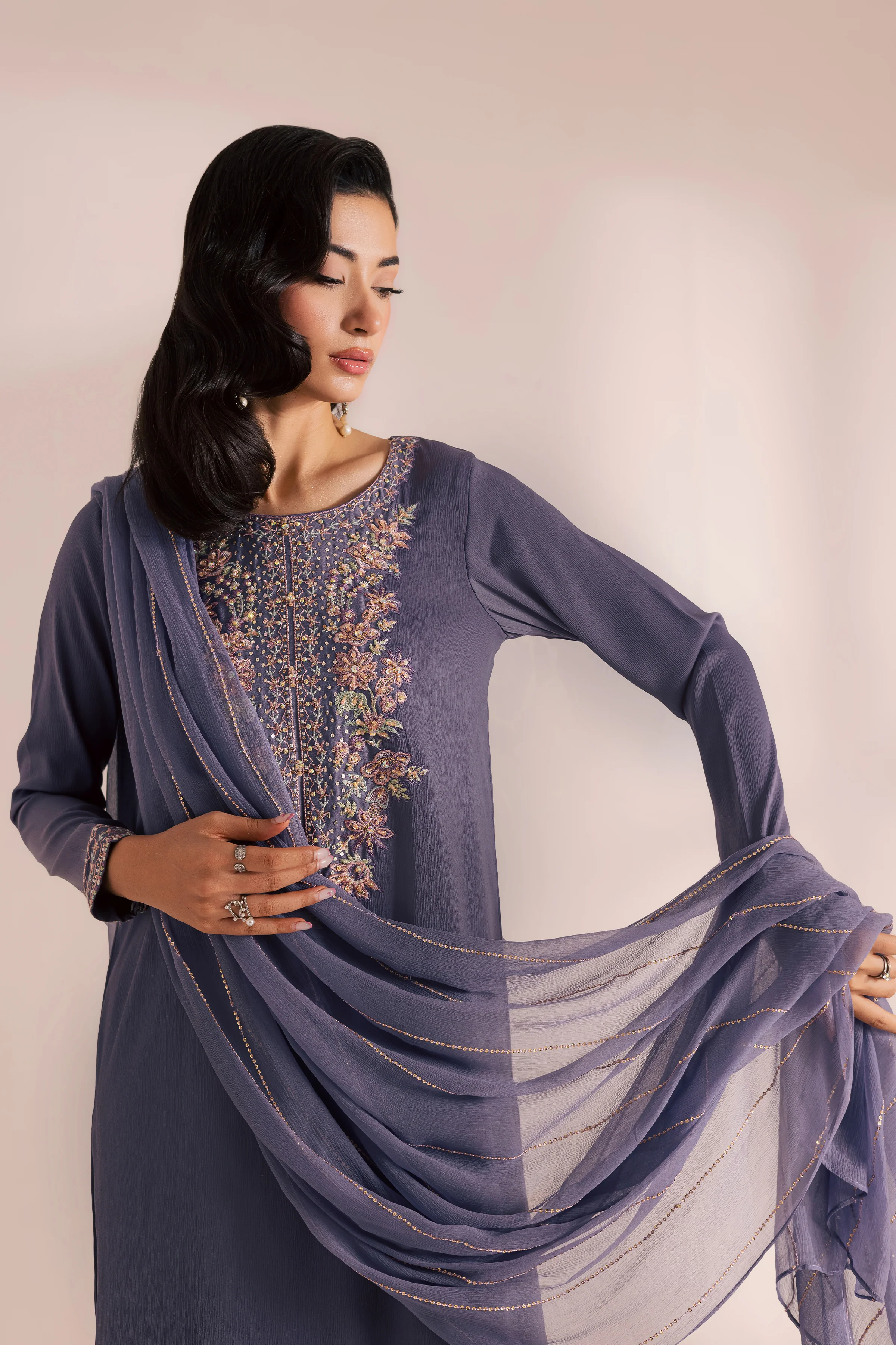 Crocus 3Pc - Festive Luxe Pret - Image 8