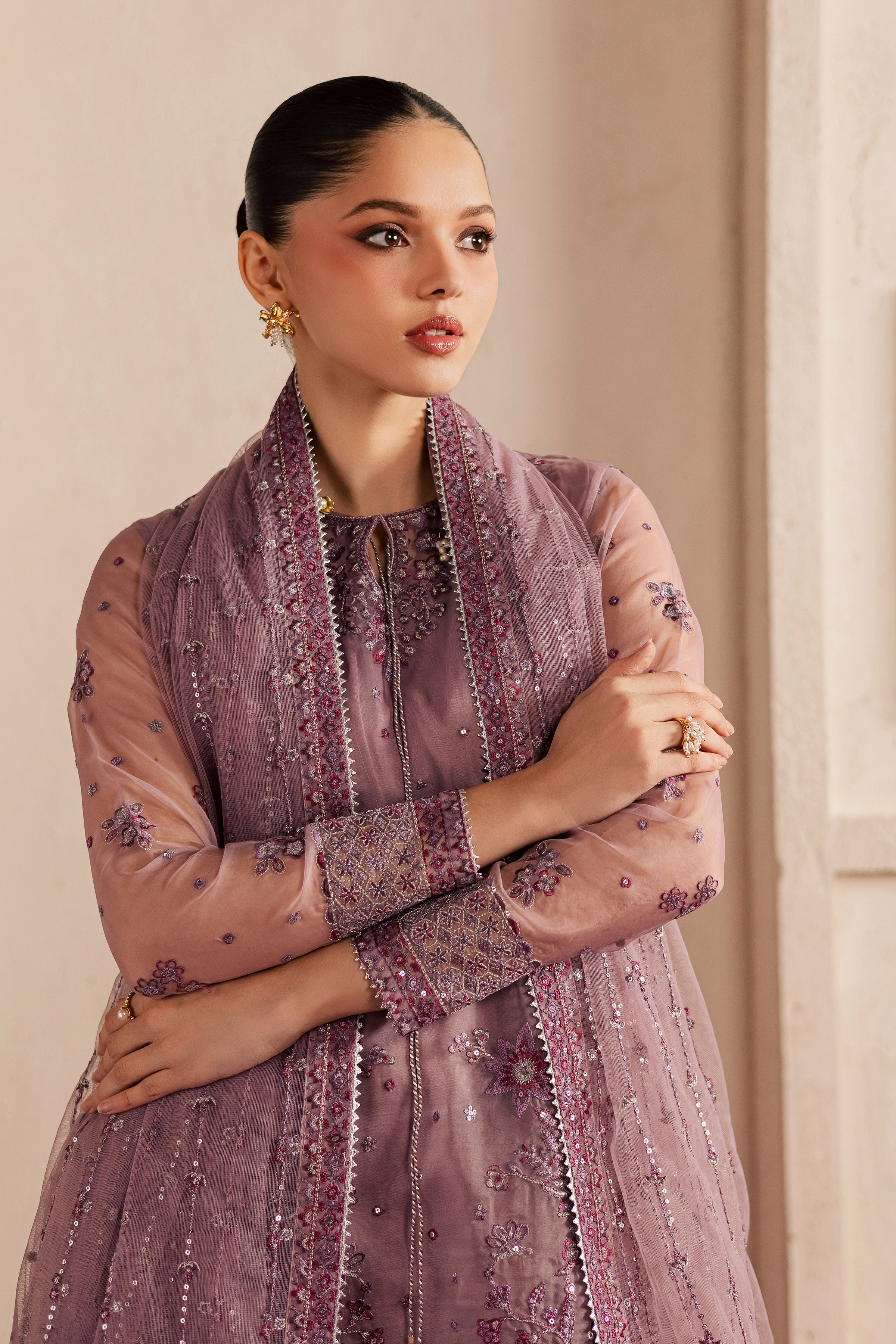 Cyra 3Pc - Festive Luxe Pret - Image 4