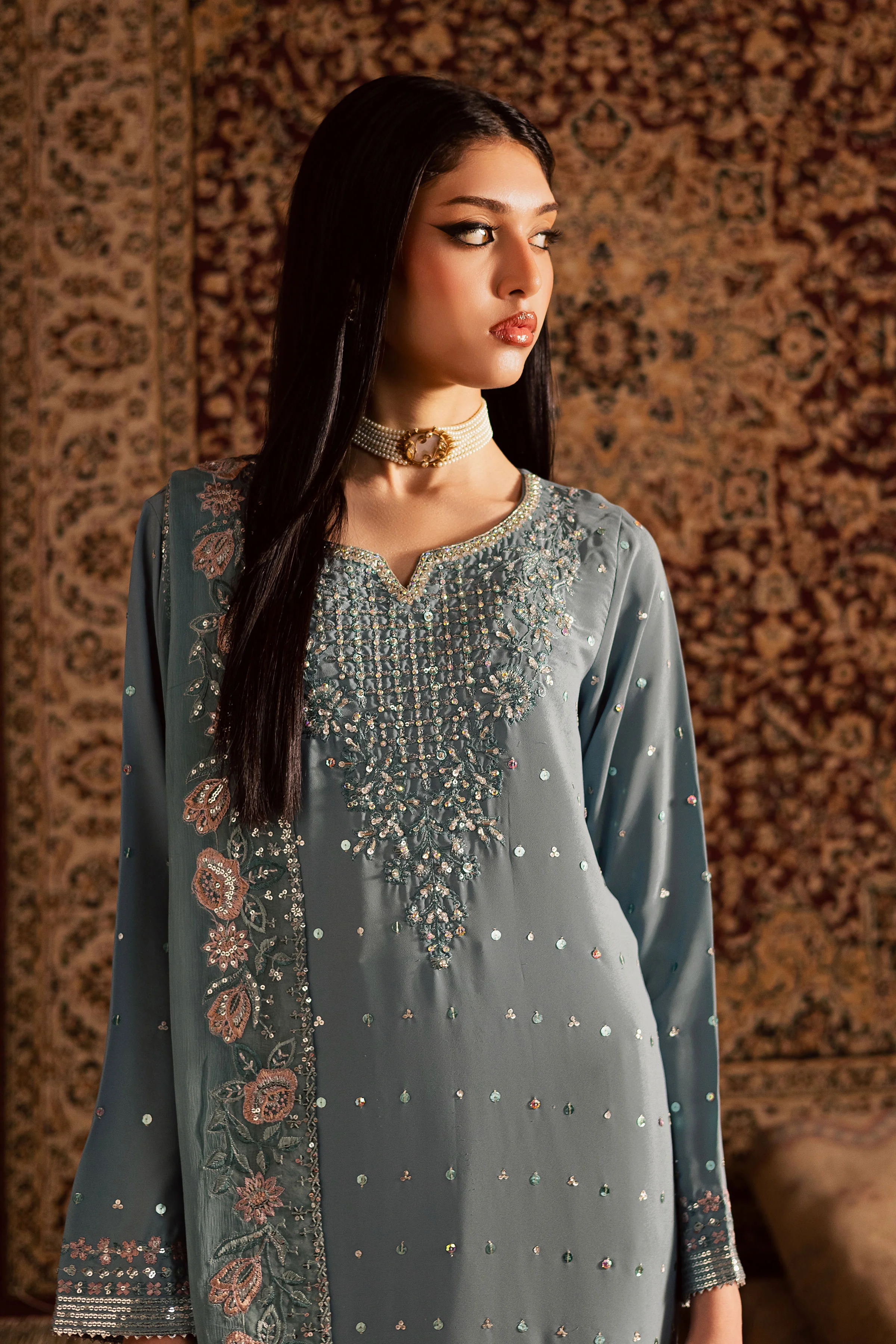 Daisy 3Pc - Festive Luxe Pret - Image 2
