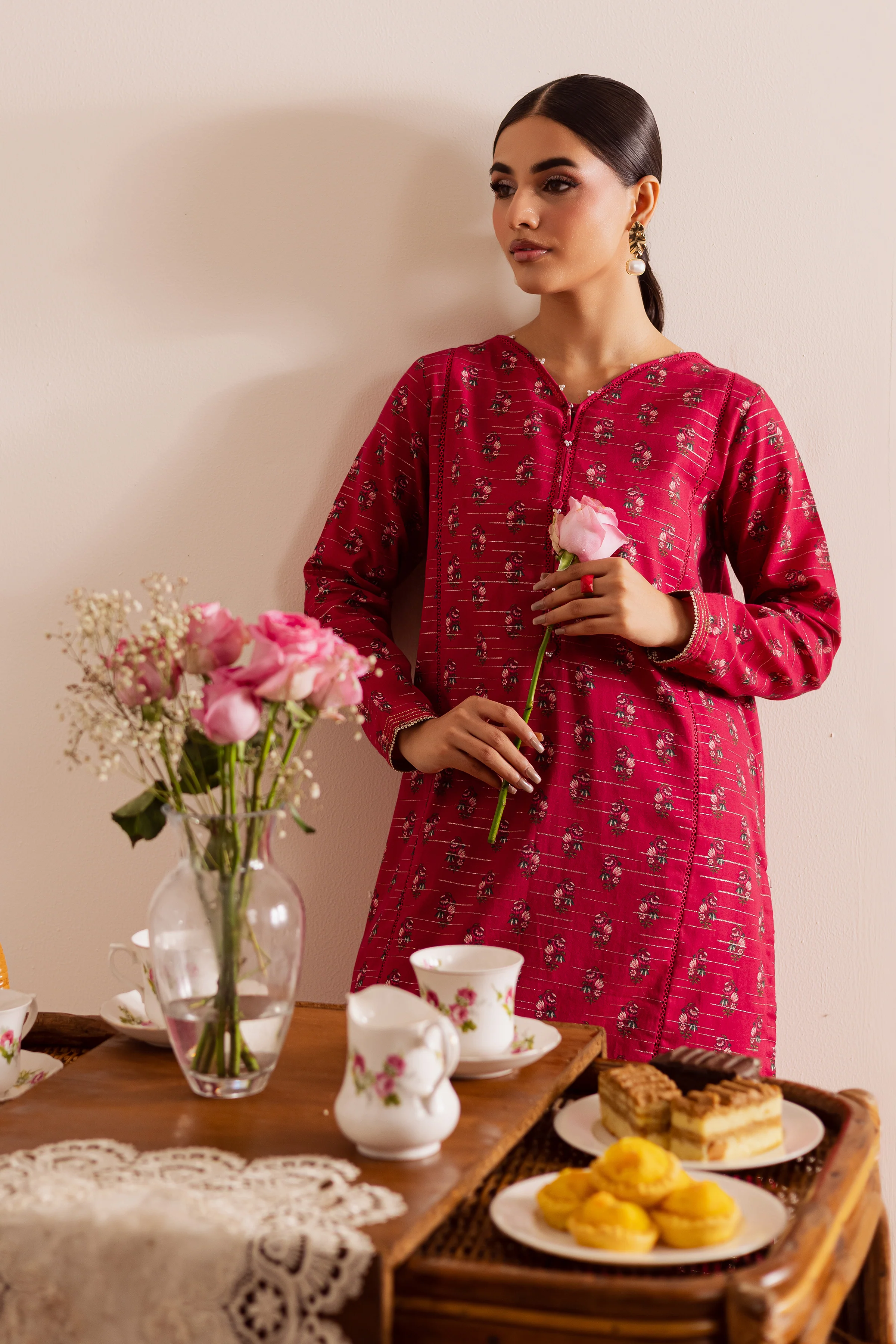 Daphne 2Pc - Printed Casual Pret - Image 5