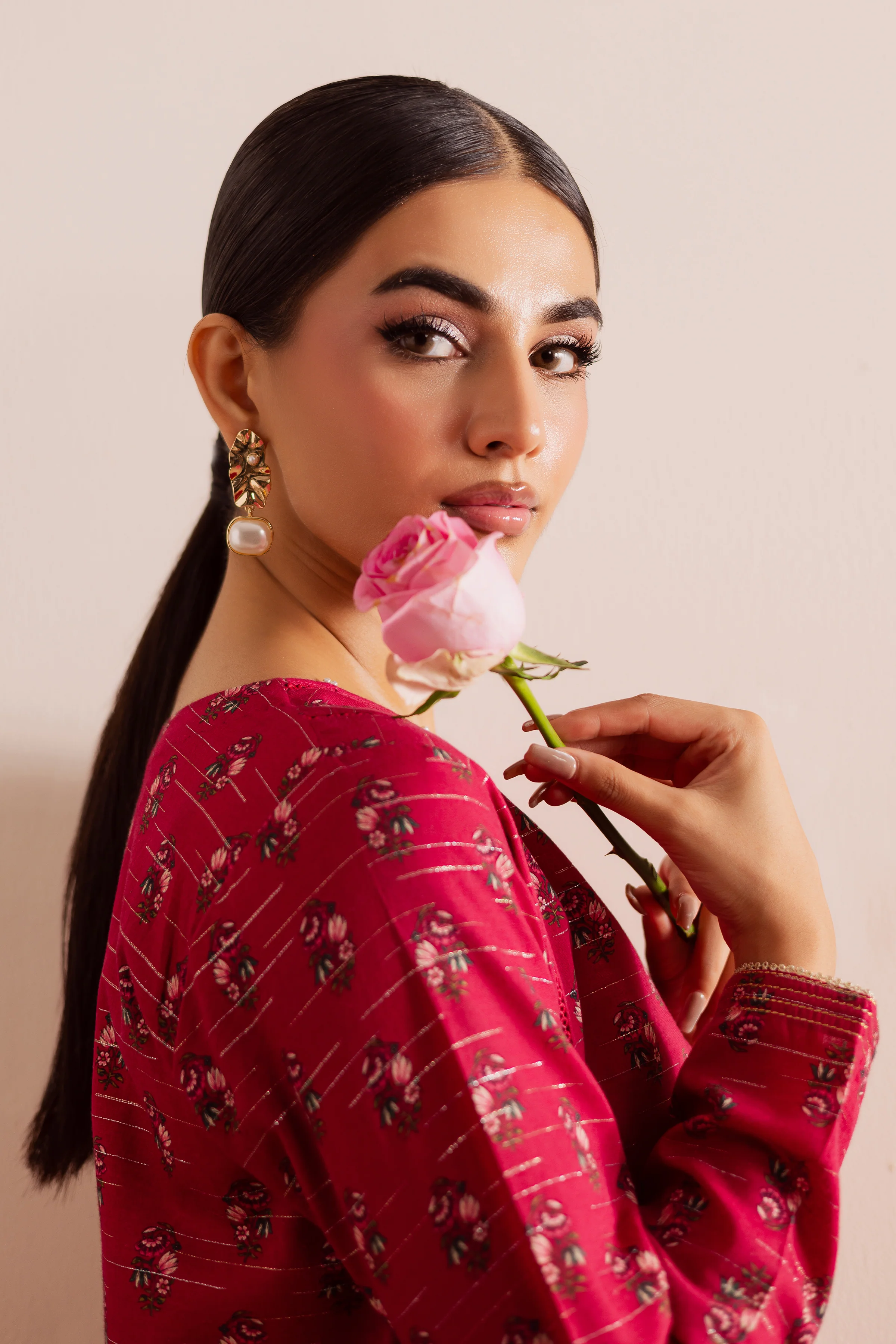 Daphne 2Pc - Printed Casual Pret - Image 7