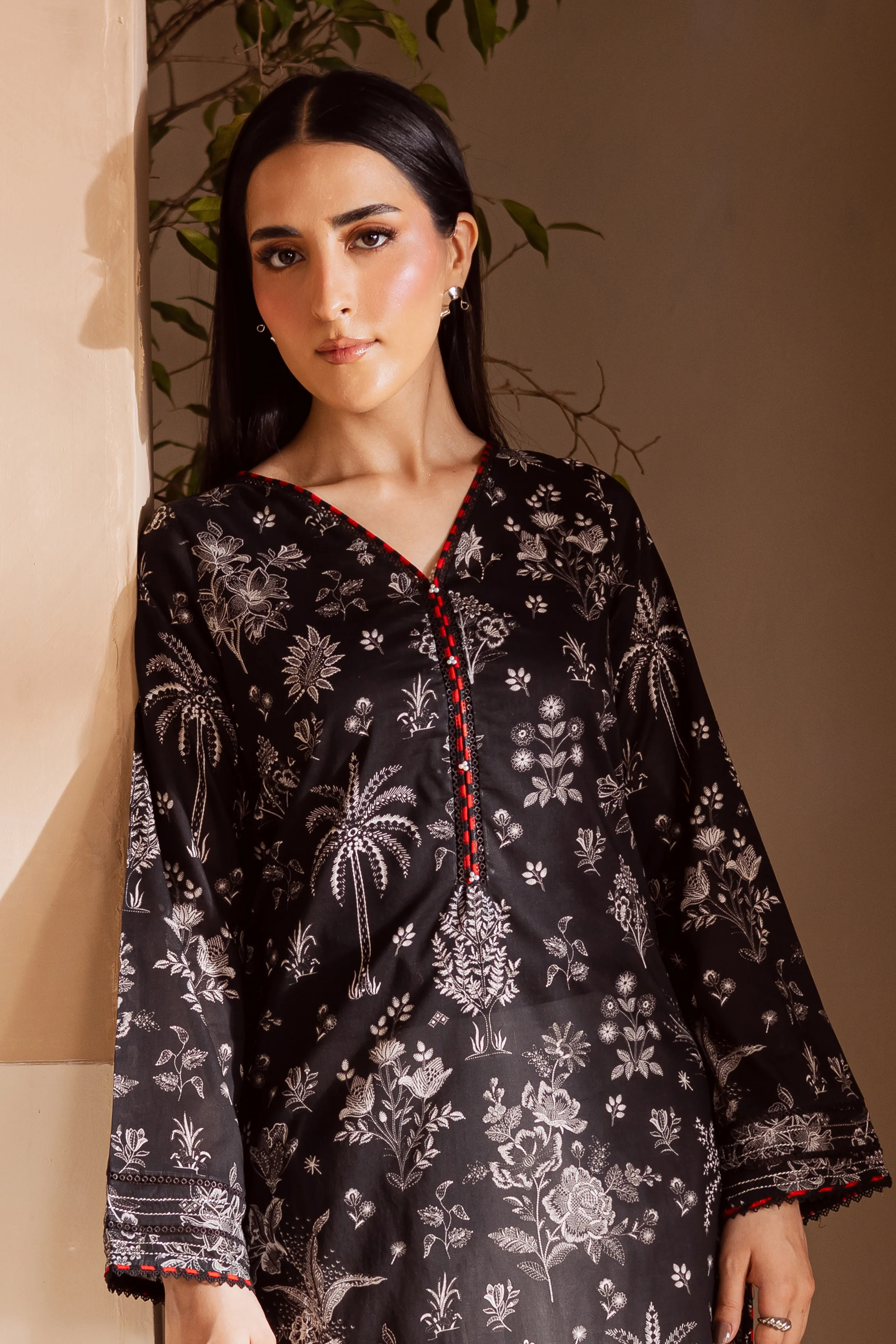 Dark Secrets 2Pc - Printed Lawn Dress - Image 2