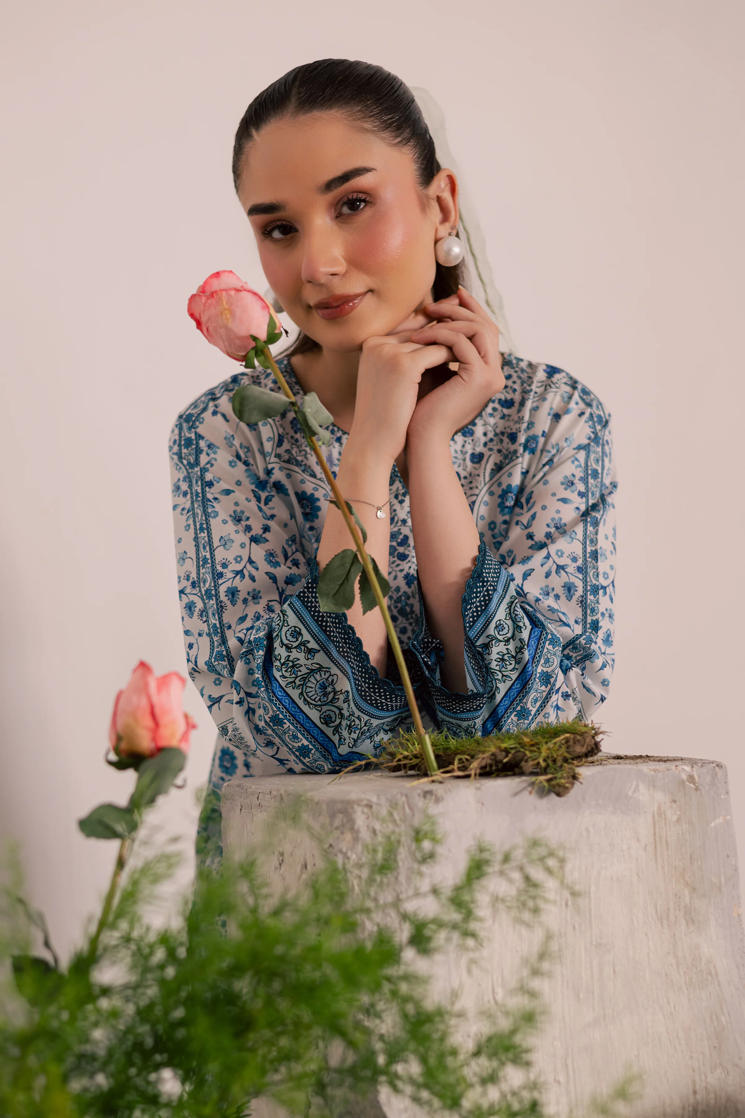Delara 2Pc - Printed Lawn Dress - Image 5