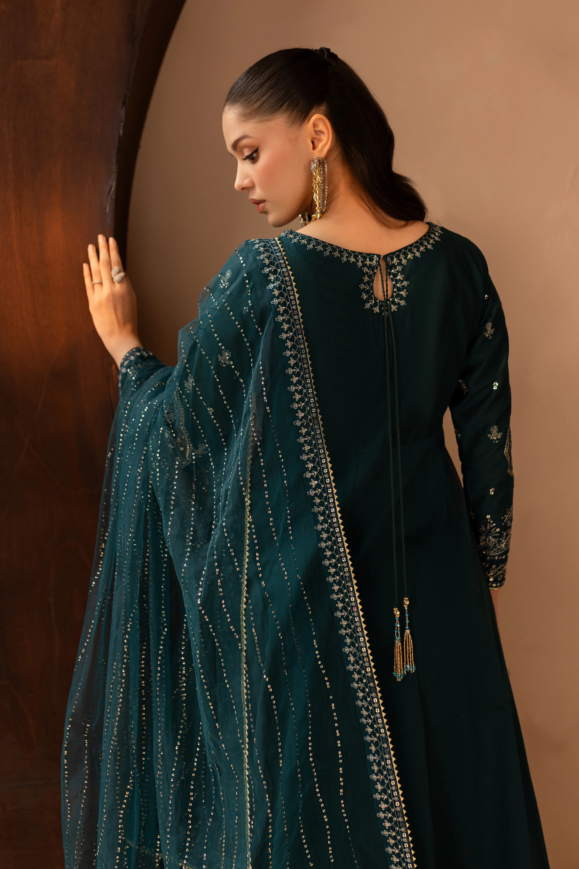Delvin 3Pc - Embroidered Lawn Dress - Image 8