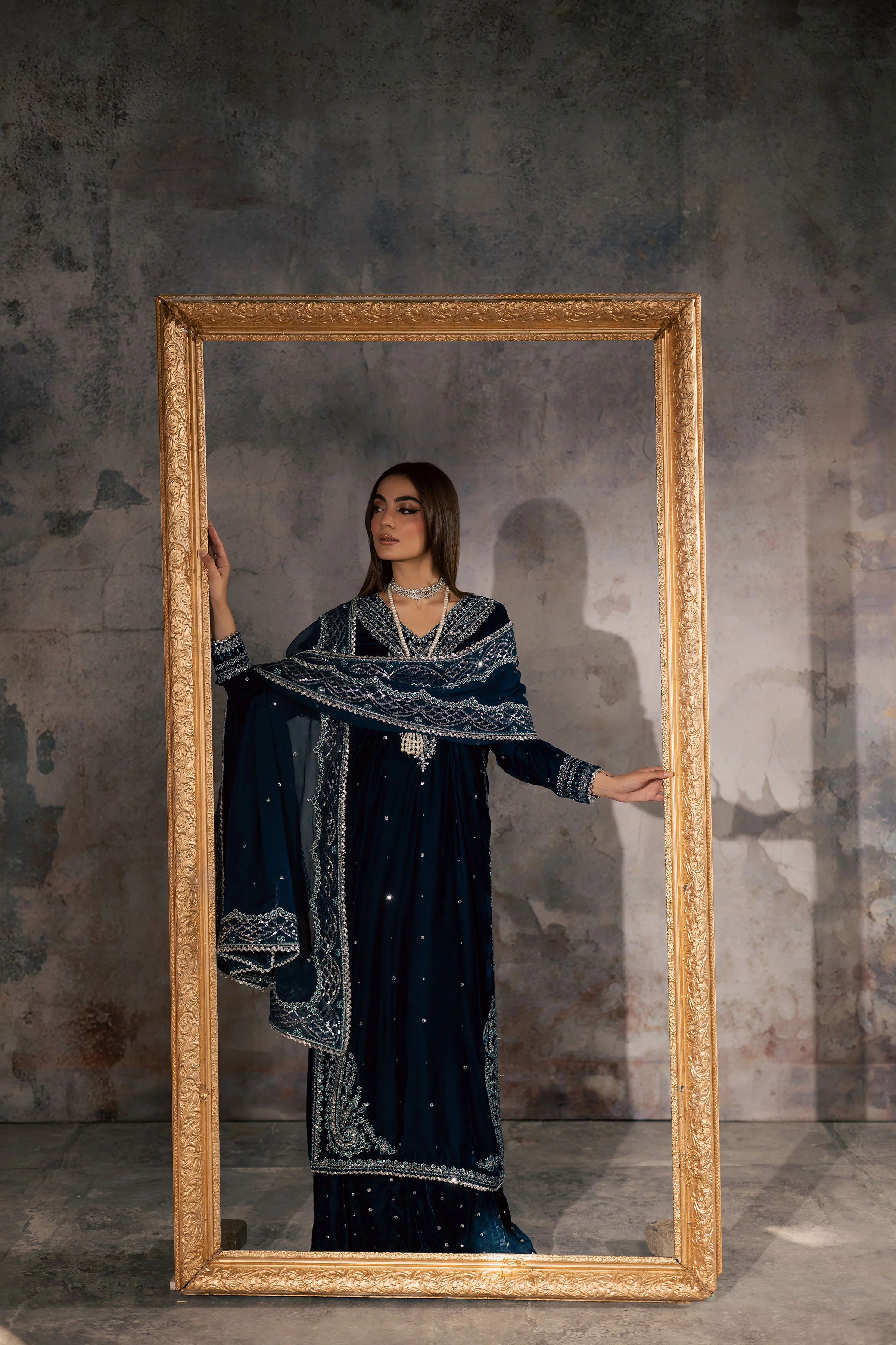 Deniz 3Pc - Velvet Formal Dress - Image 13