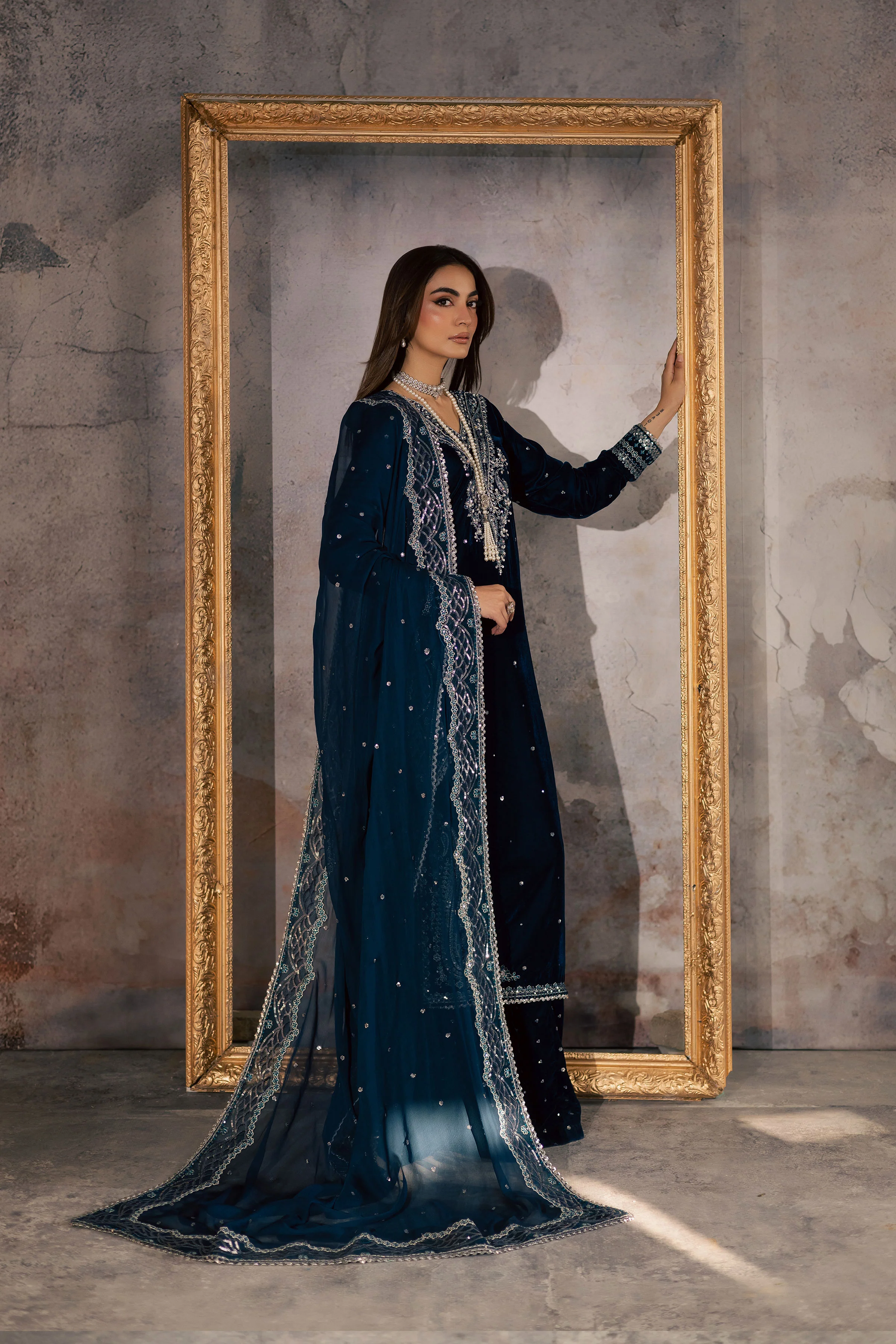Deniz 3Pc - Velvet Formal Dress - Image 16