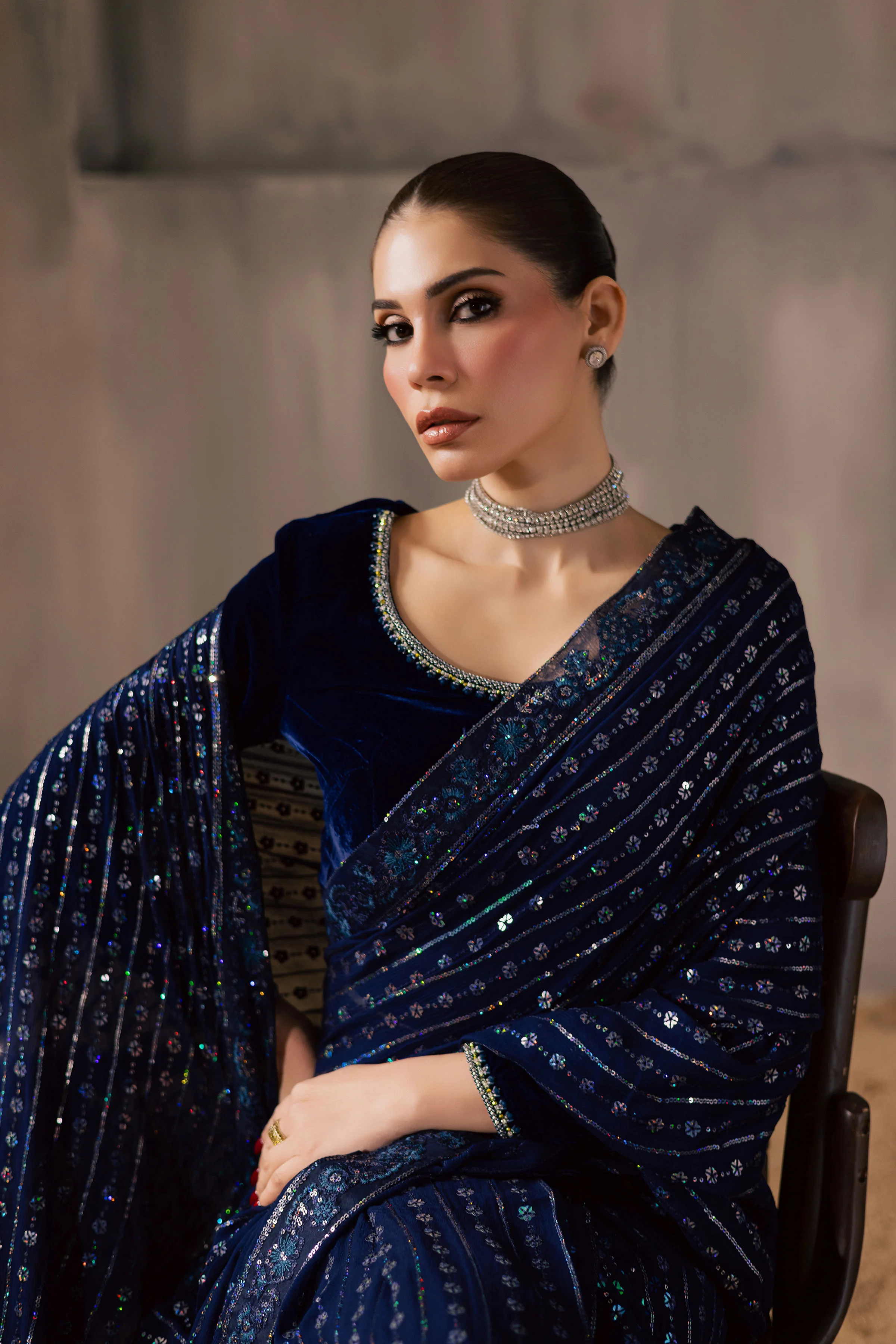 Dew Drop 3Pc - Velvet Luxe Pret - Image 2