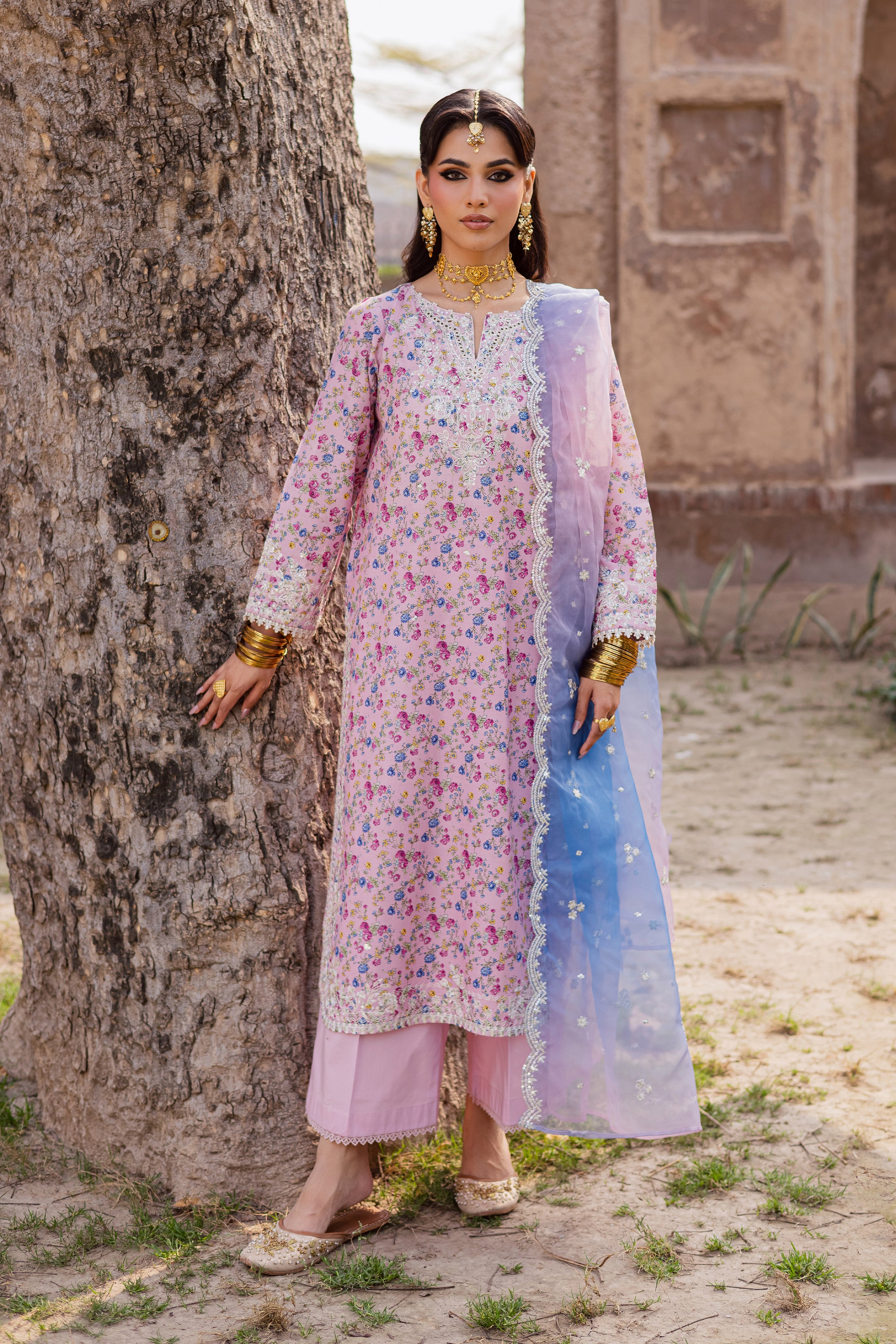 Dune 3Pc - Festive Eid Prints - Image 4