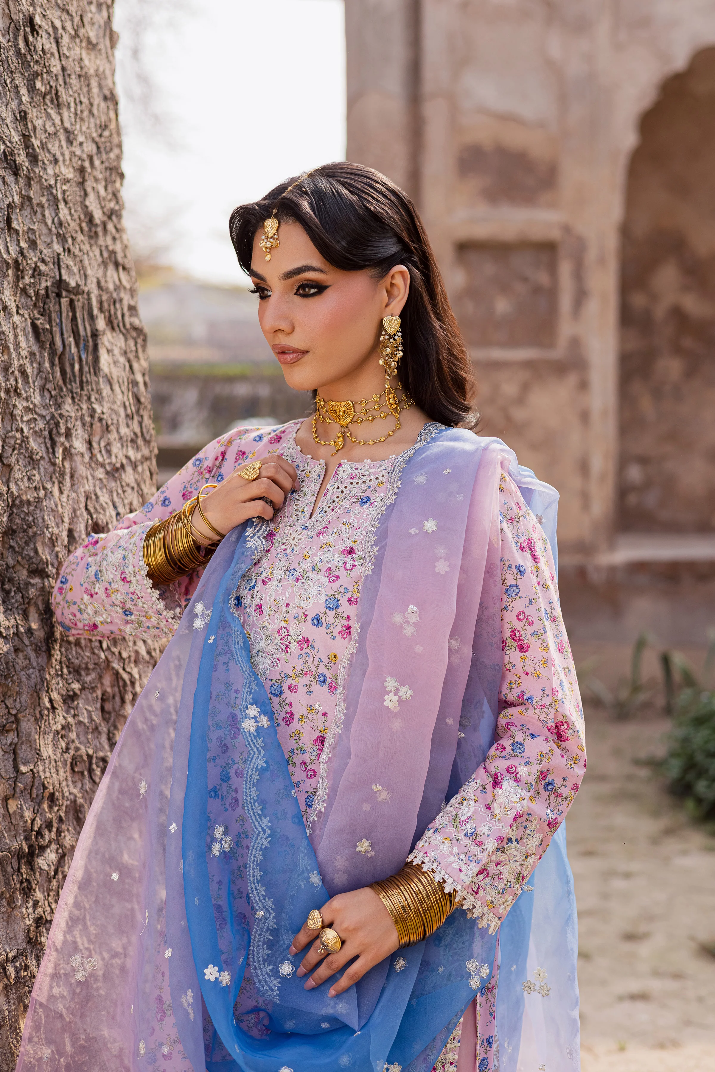 Dune 3Pc - Festive Eid Prints - Image 5
